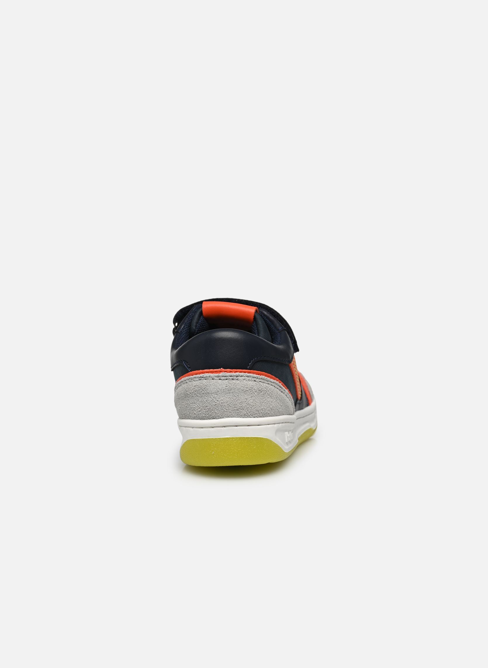 Baskets basses Kouic garçon bleu Kickers Baskets basses Kouic garçon bleu MARINE GRIS ORANGE