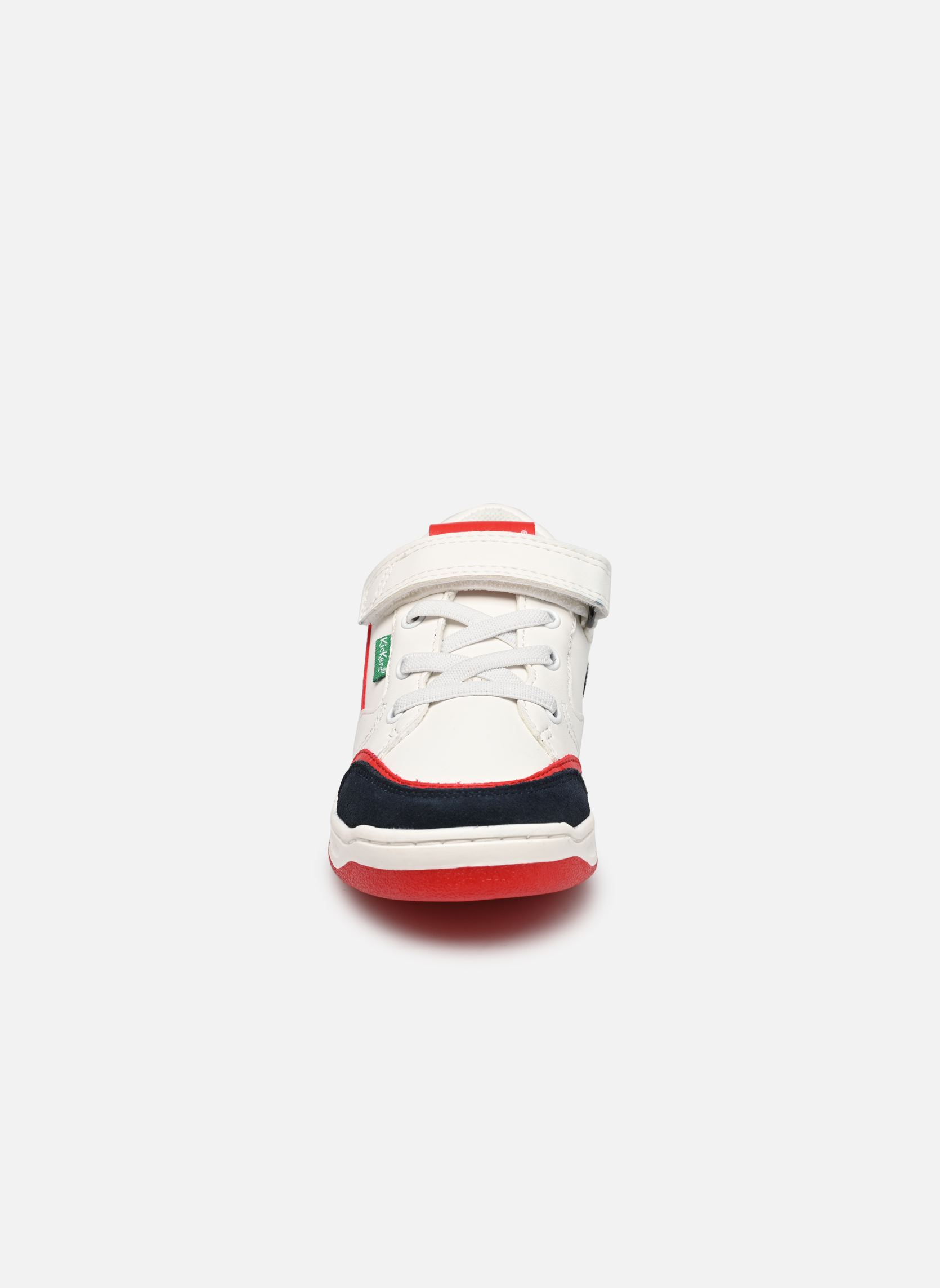 Baskets basses Kouic garçon blanc Kickers Baskets basses Kouic garçon blanc BLANC MARINE ROUGE