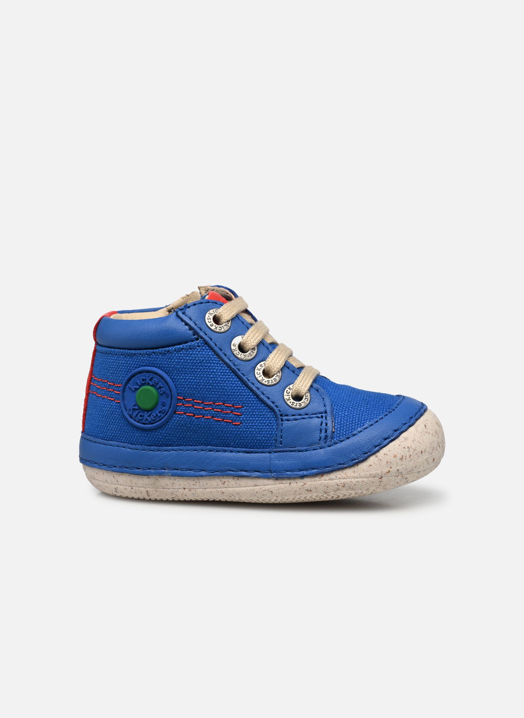 Babyschoenen Sonistreet jongens blauw Kickers Babyschoenen Sonistreet jongens blauw BLEU ROUGE