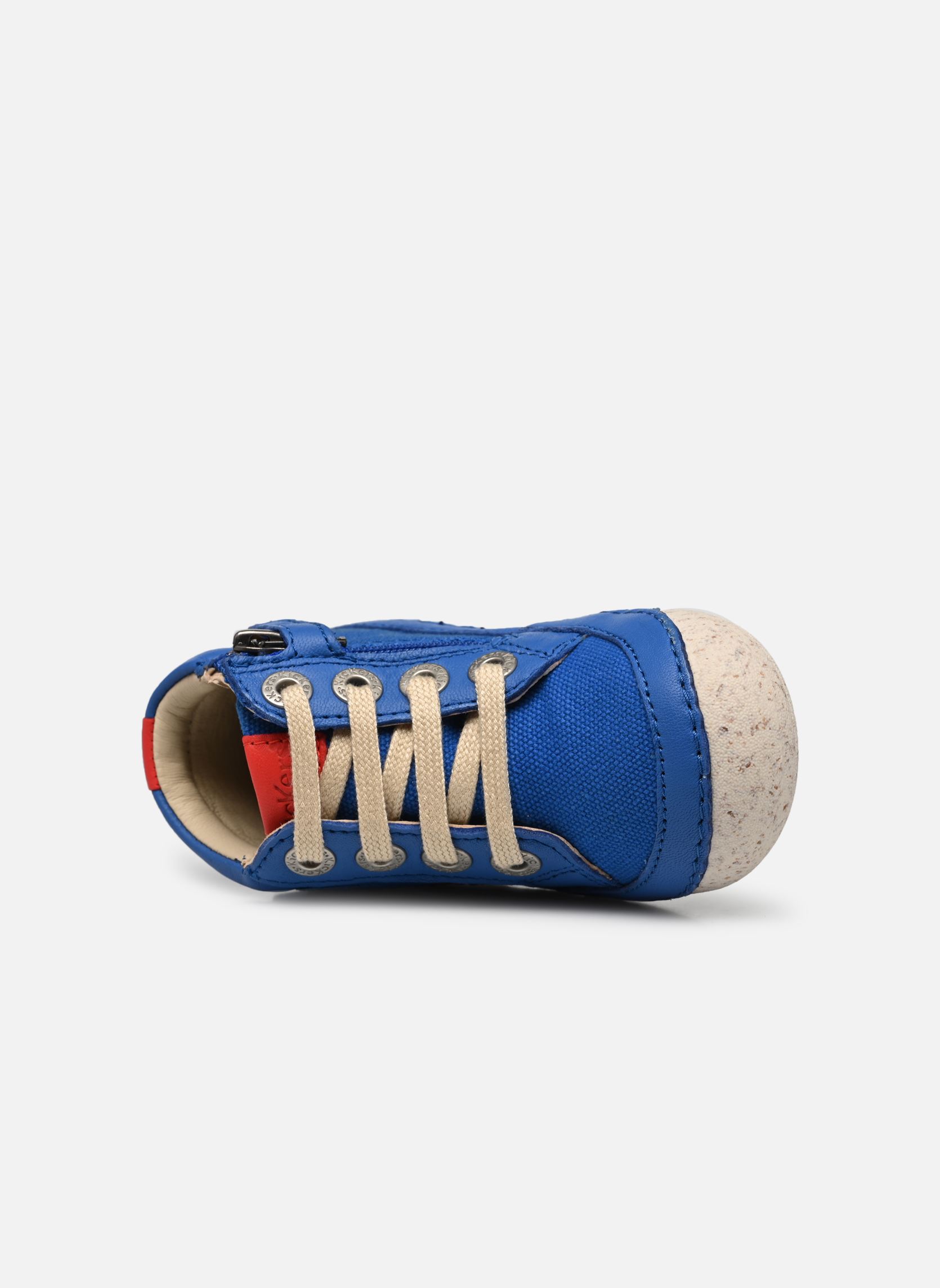 Babyschoenen Sonistreet jongens blauw Kickers Babyschoenen Sonistreet jongens blauw BLEU ROUGE