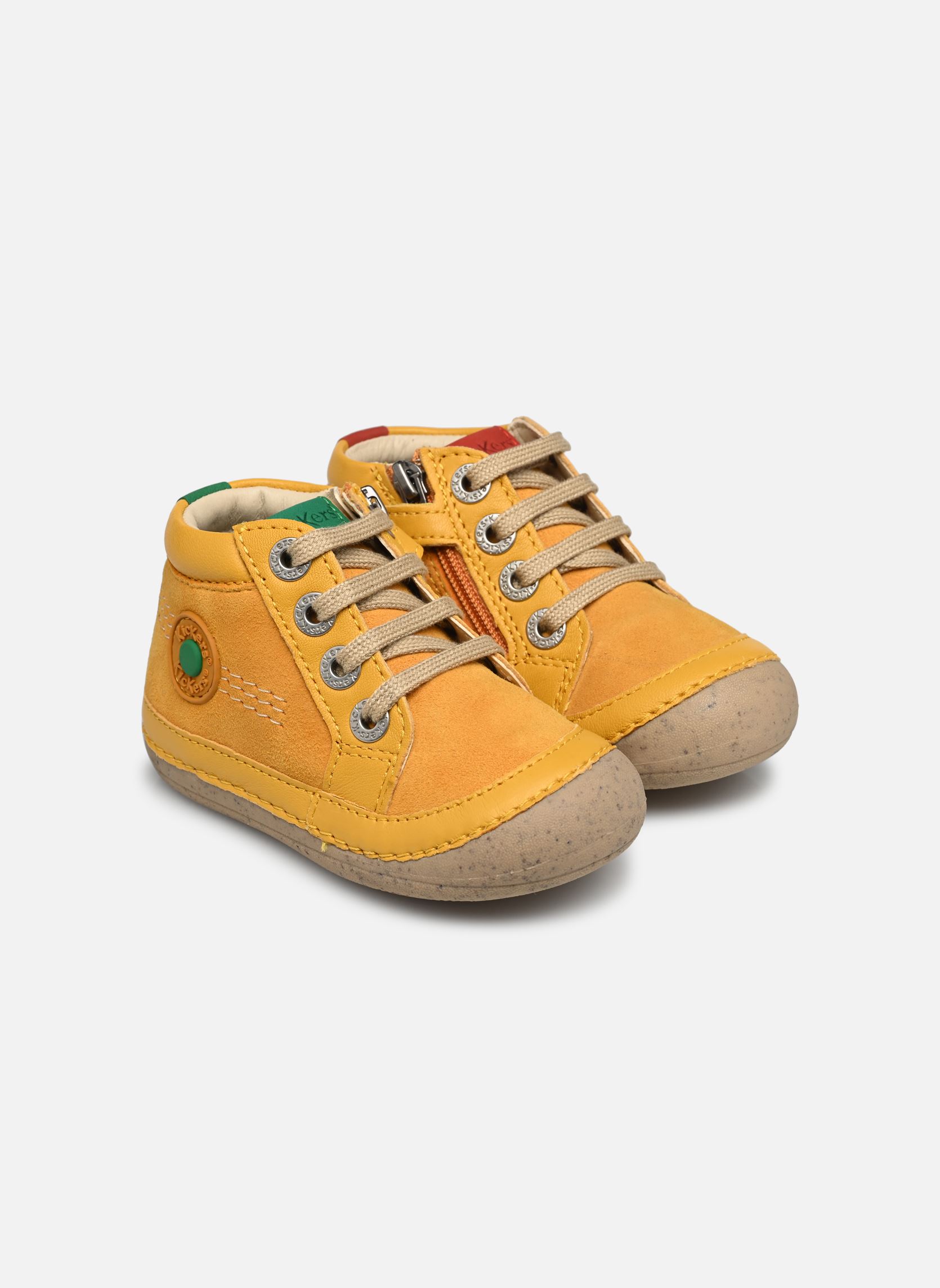Chaussures premiers pas Sonistreet jaune Kickers Chaussures premiers pas Sonistreet jaune JAUNE