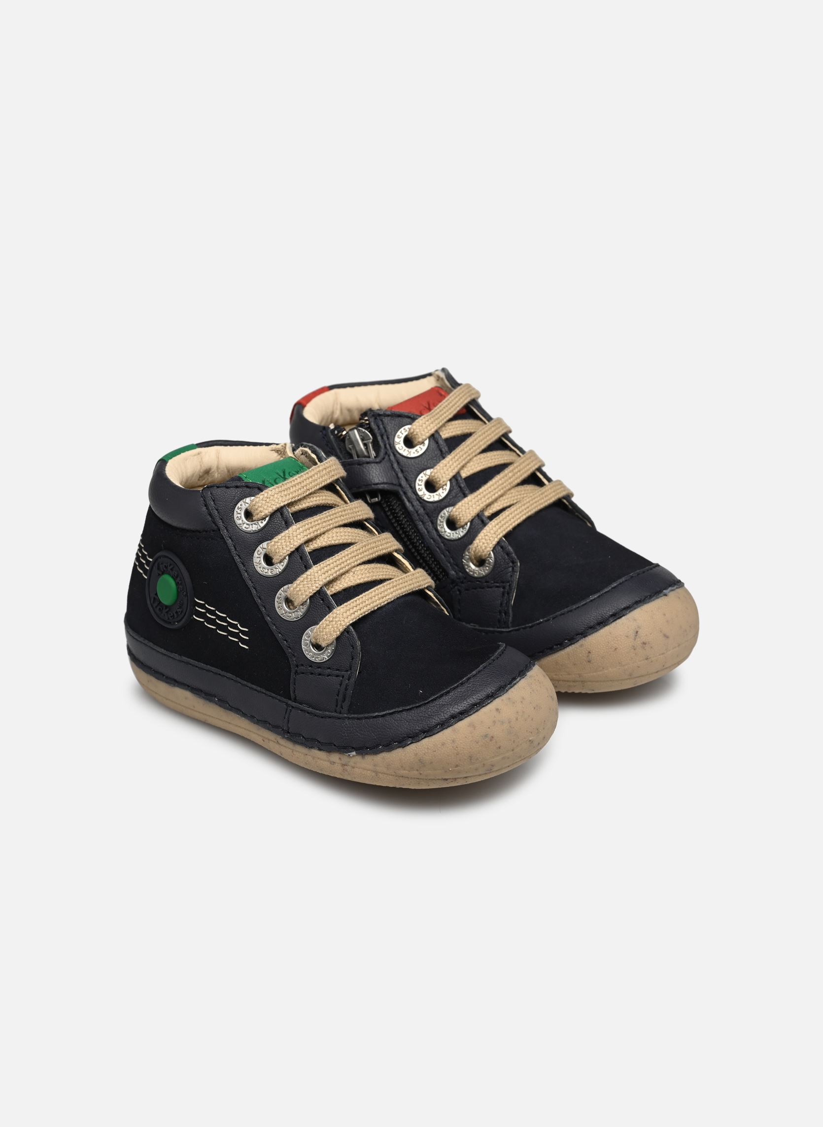 Babyschoenen Sonistreet blauw Kickers Babyschoenen Sonistreet blauw MARINE