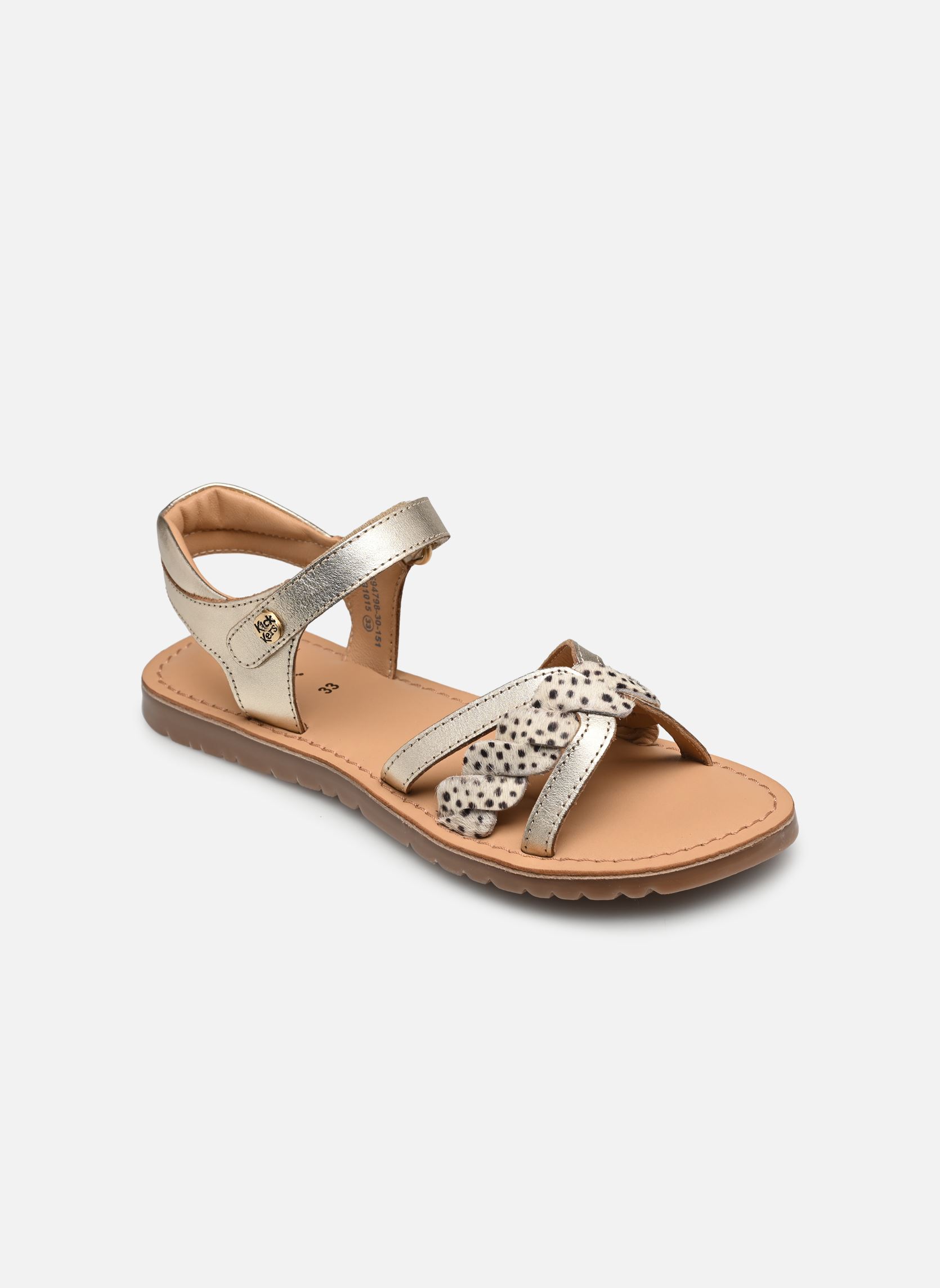 Kickers Betty - Sandales Enfant Garçon Fille Avec Semelle EVA Et Fermeture Scratch