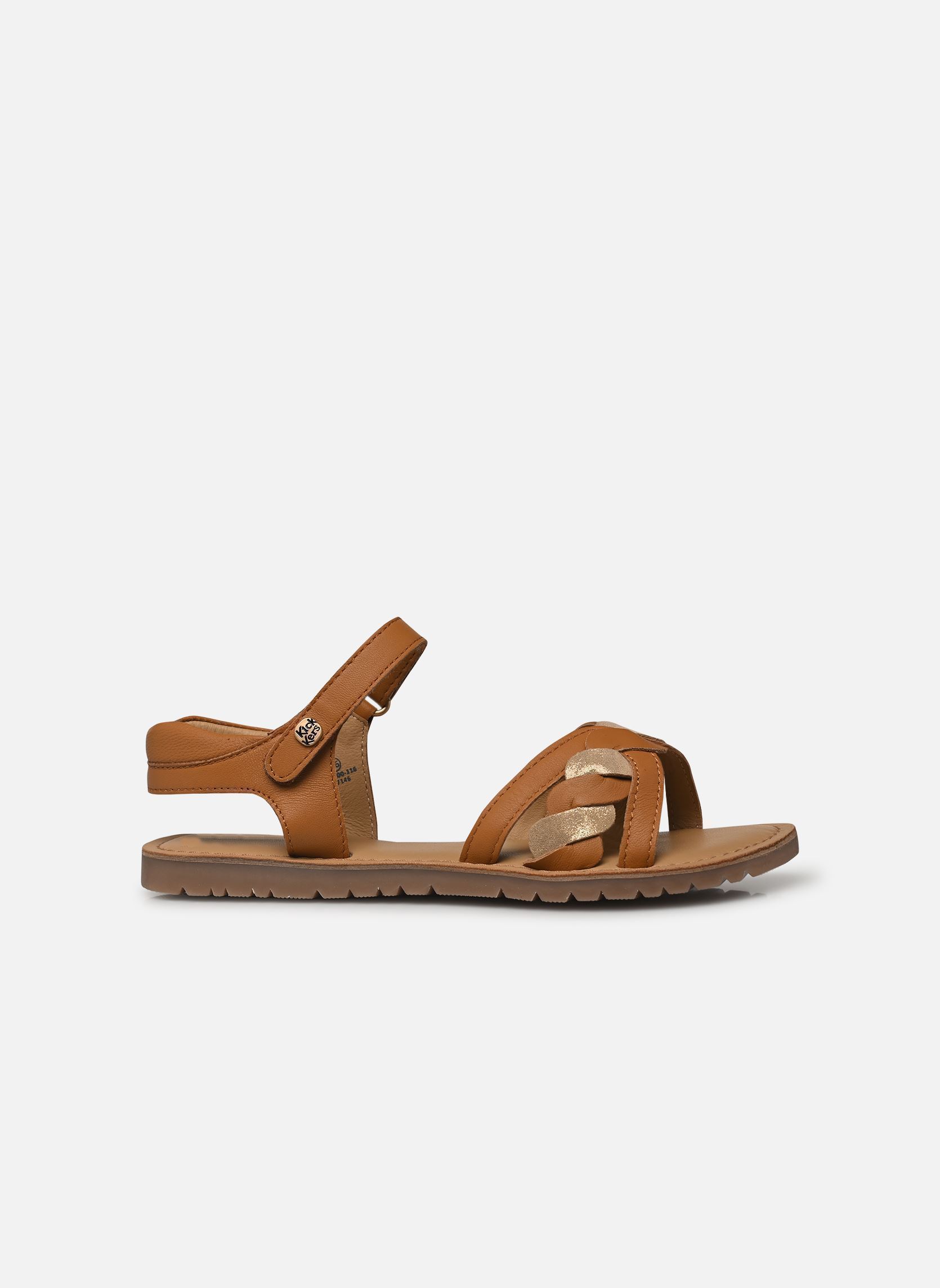 Sandales Betty NEW fille marron Kickers Sandales Betty NEW fille marron CAMEL OR 2