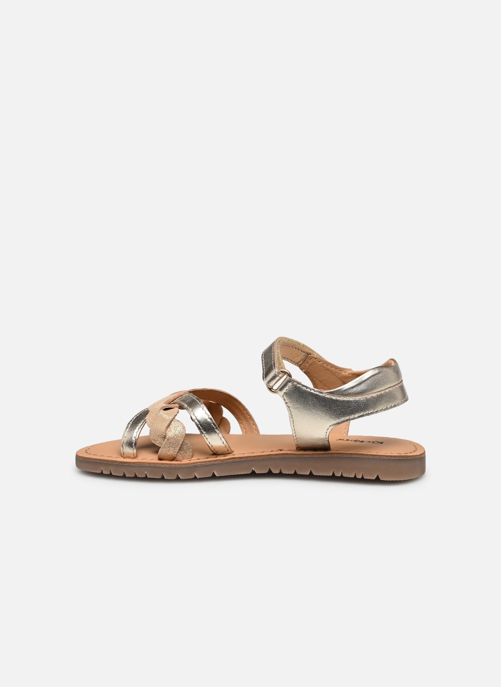 Sandalias Betty NEW niña oro y bronce Kickers Sandalias Betty NEW niña oro y bronce OR 2