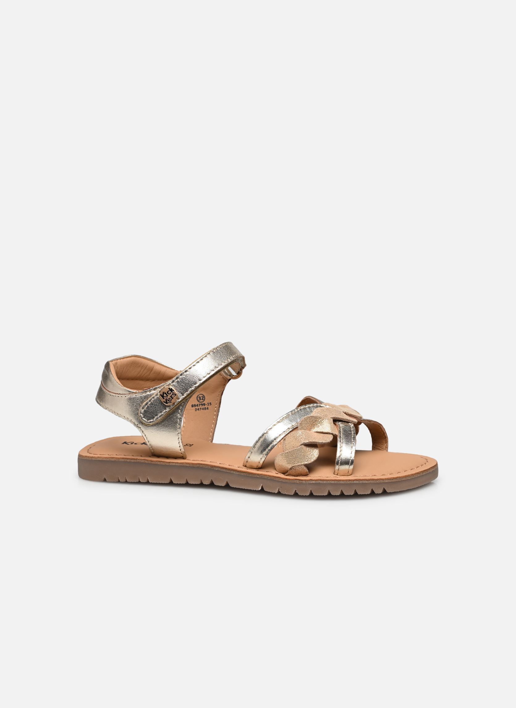 Sandalias Betty NEW niña oro y bronce Kickers Sandalias Betty NEW niña oro y bronce OR 2