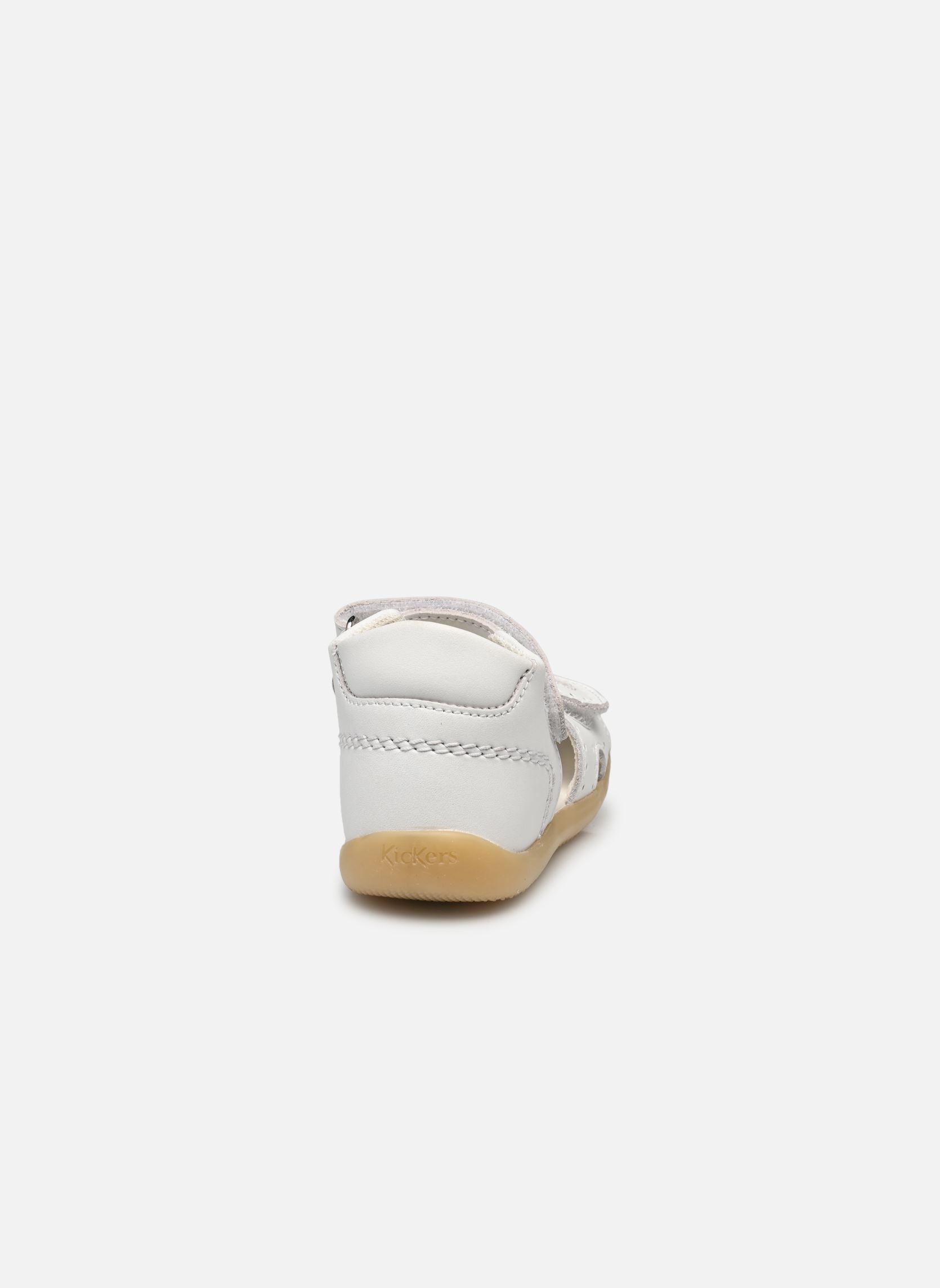 Sandales Bigkratch fille blanc Kickers Sandales Bigkratch fille blanc BLANC