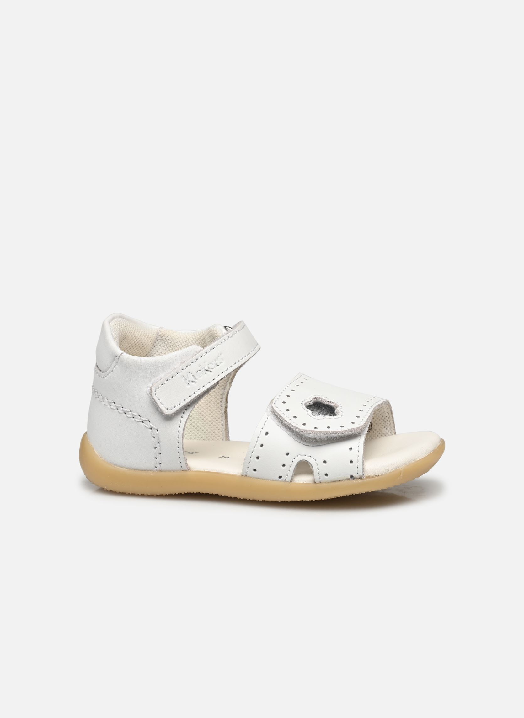 Sandales Bigkratch fille blanc Kickers Sandales Bigkratch fille blanc BLANC