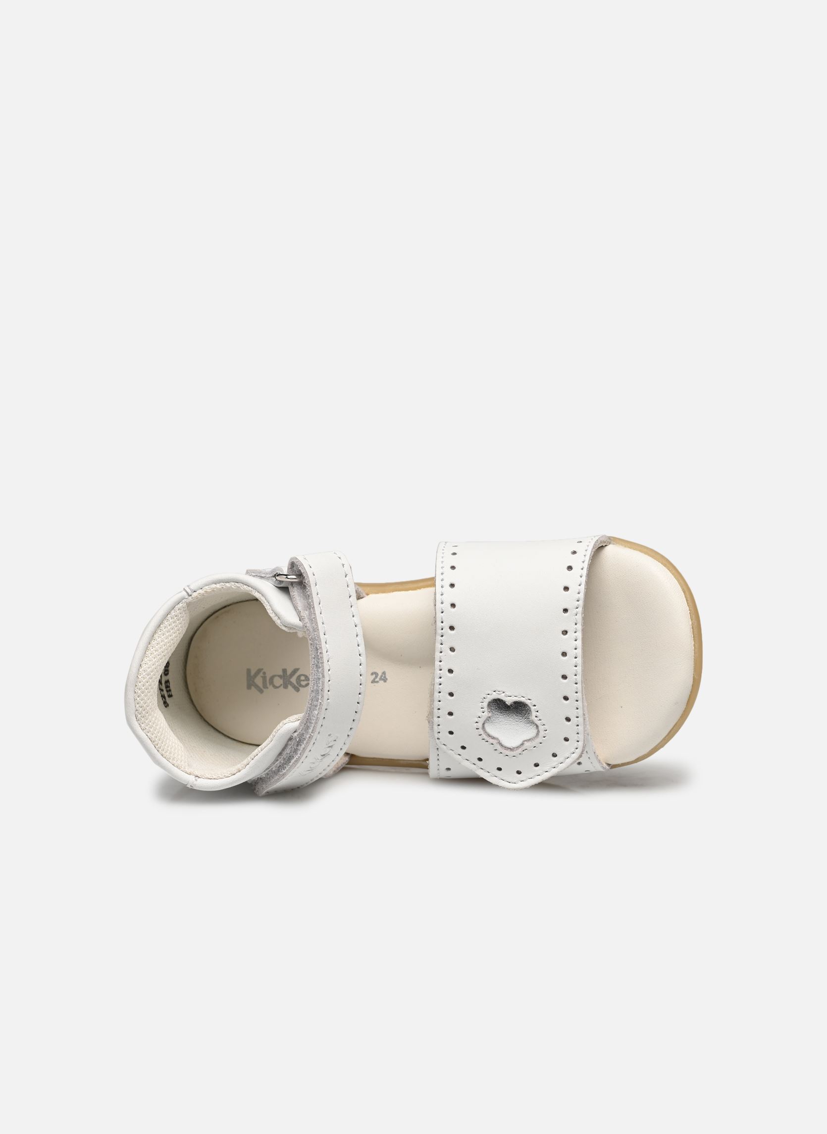 Sandales Bigkratch fille blanc Kickers Sandales Bigkratch fille blanc BLANC