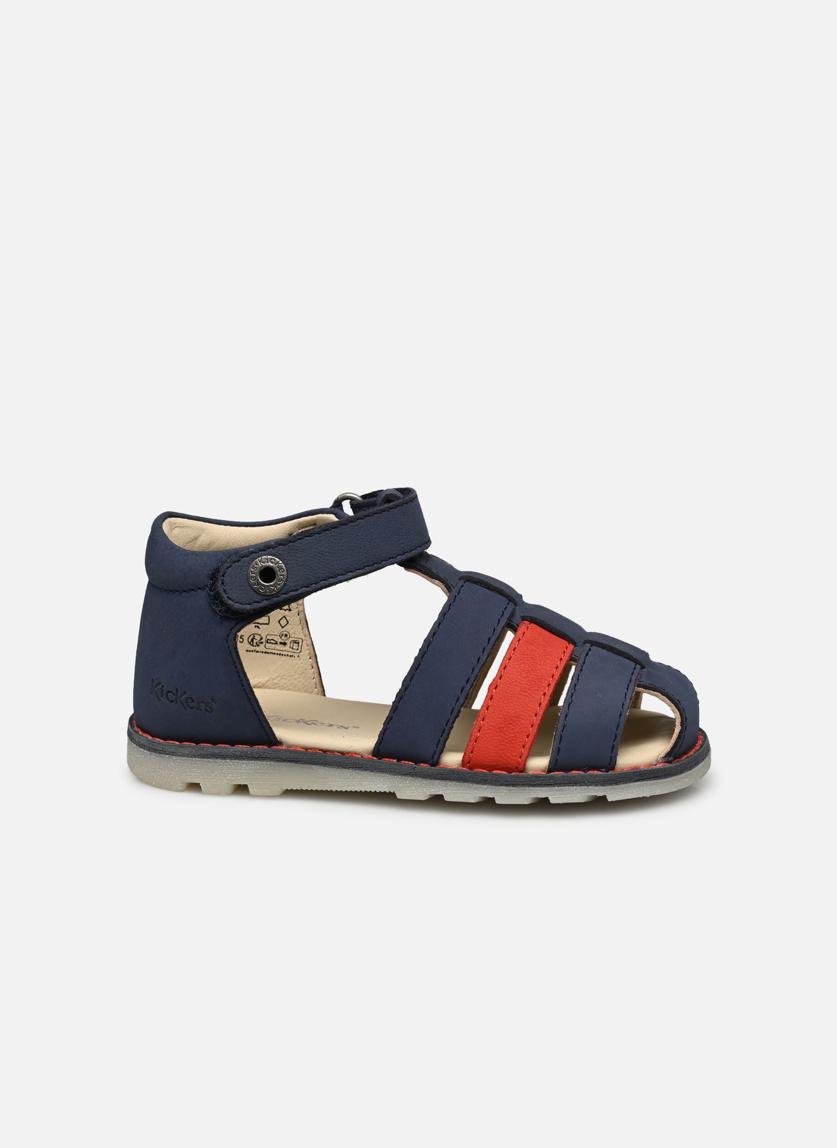 Sandali Nonopi bambino blu Kickers Sandali Nonopi bambino blu BLEU ROUGE