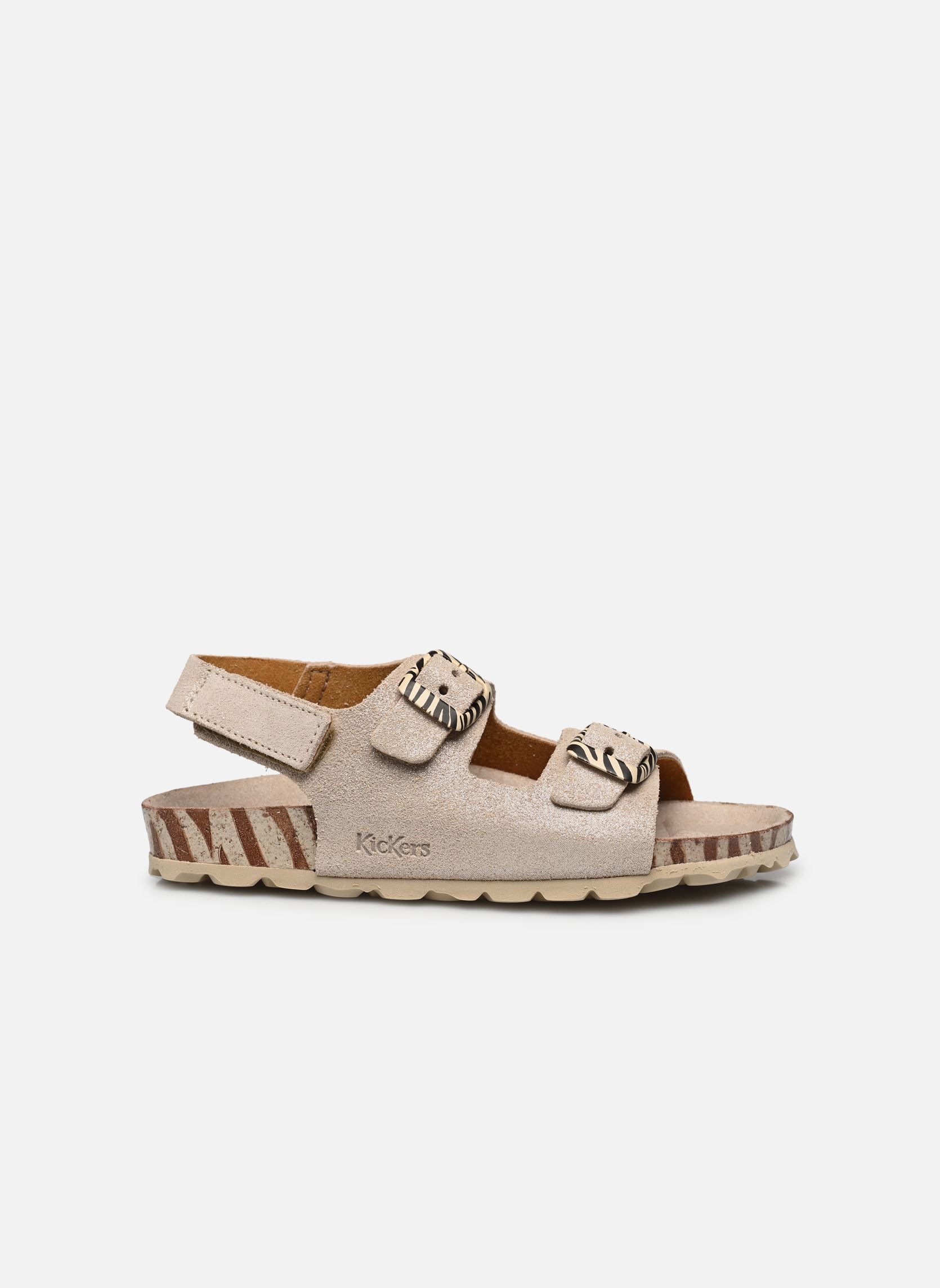 Sandales Sunyva fille or et bronze Kickers Sandales Sunyva fille or et bronze OR ZÈBRE