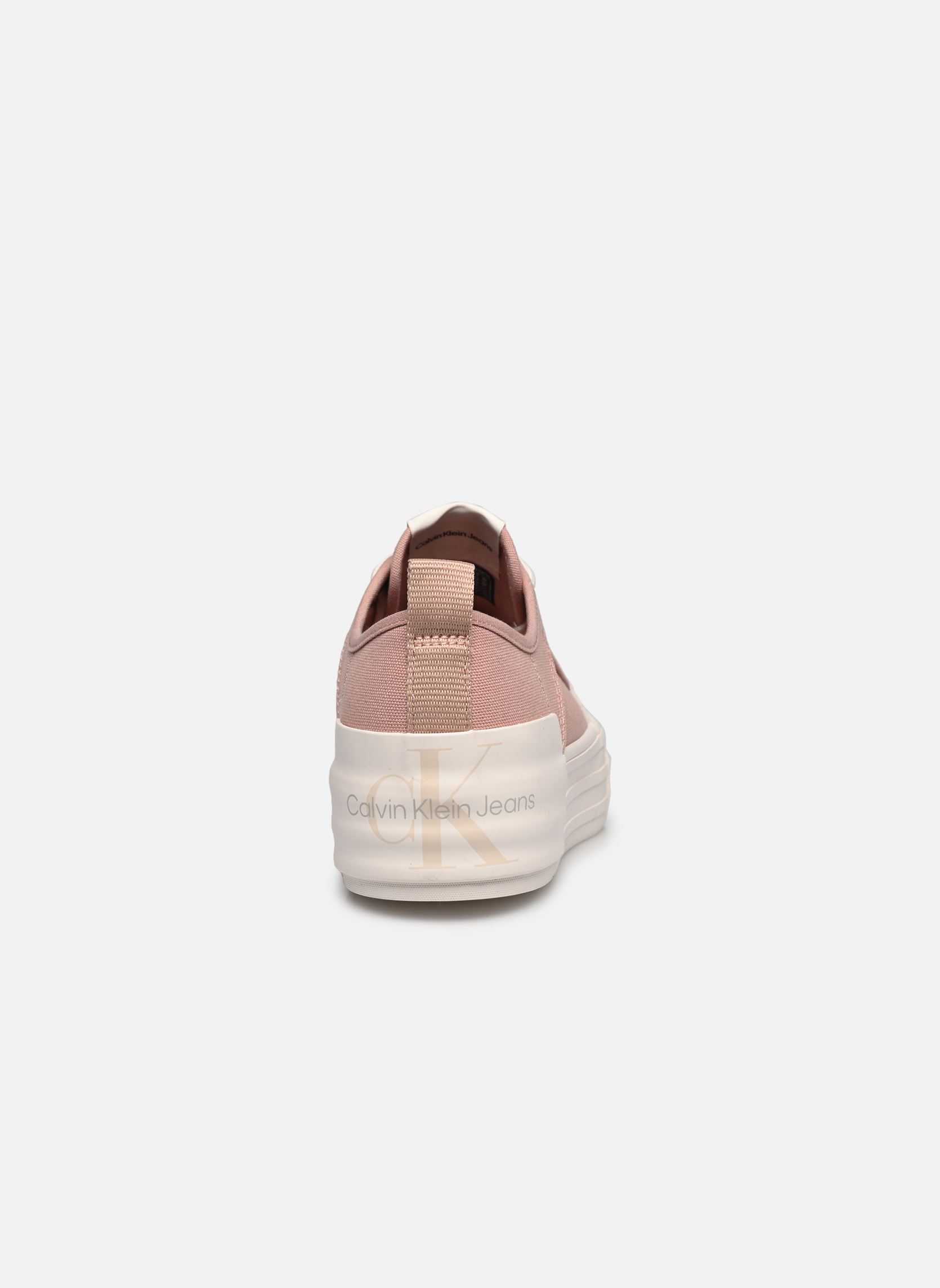 Baskets basses VULC FLATFORM BOLD IRREG LINES femme rose Calvin Klein Baskets basses VULC FLATFORM BOLD IRREG LINES femme rose CAFE CREME/EGGSHELL