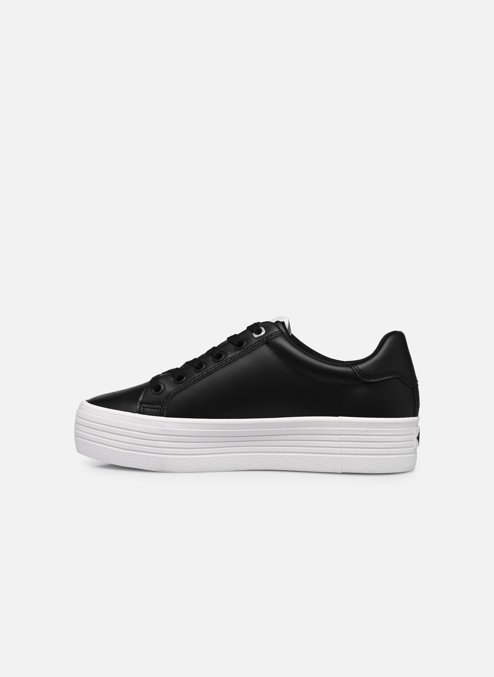 Baskets basses VULC FLATFORM LACEUP LOW LTH femme noir Calvin Klein Baskets basses VULC FLATFORM LACEUP LOW LTH femme noir BLACK