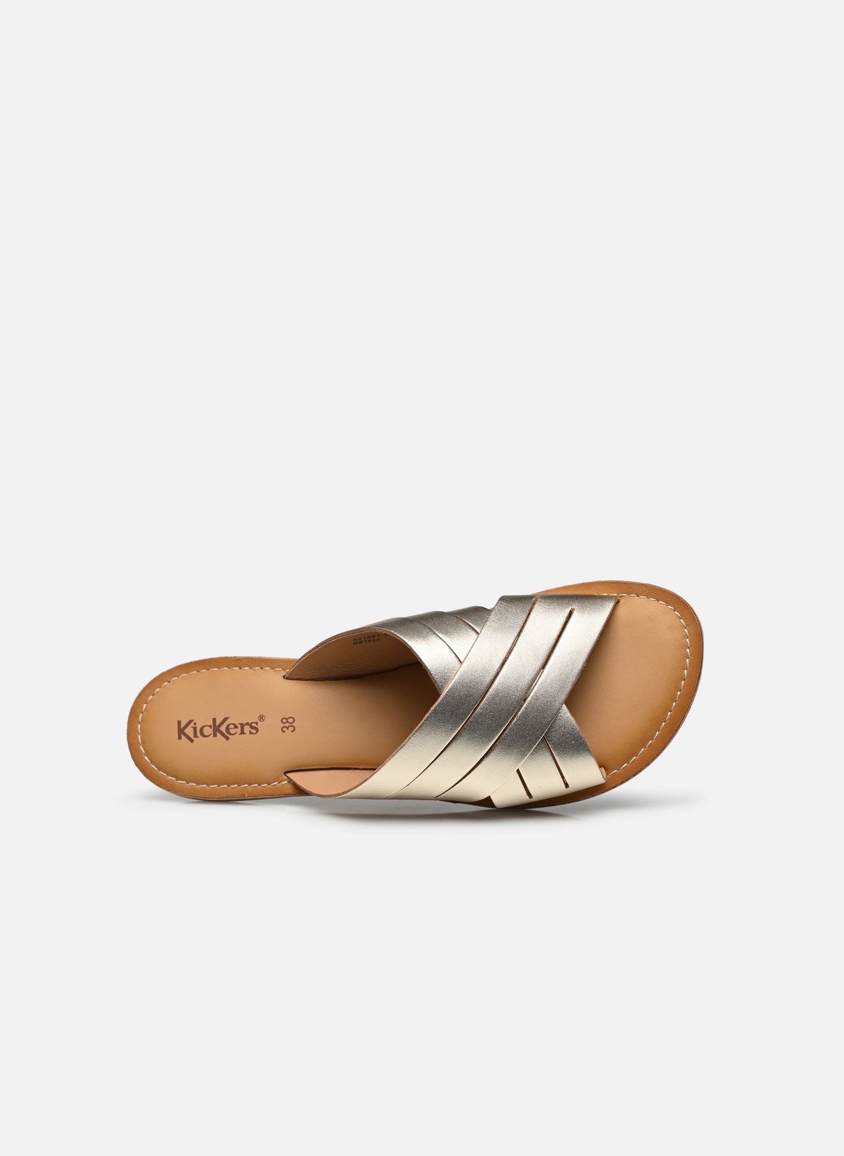 Mules Kick Day femme or et bronze Kickers Mules Kick Day femme or et bronze Or