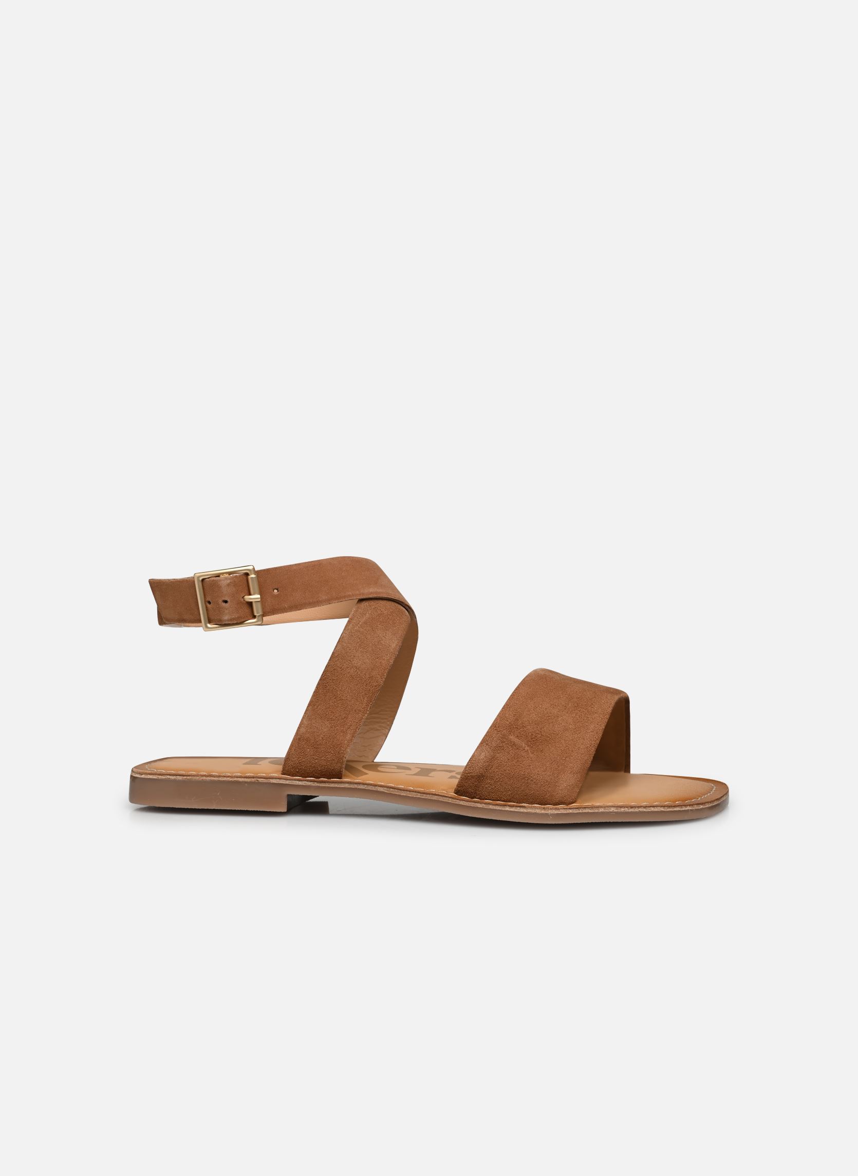 Sandales Kick Gimik femme marron Kickers Sandales Kick Gimik femme marron Camel