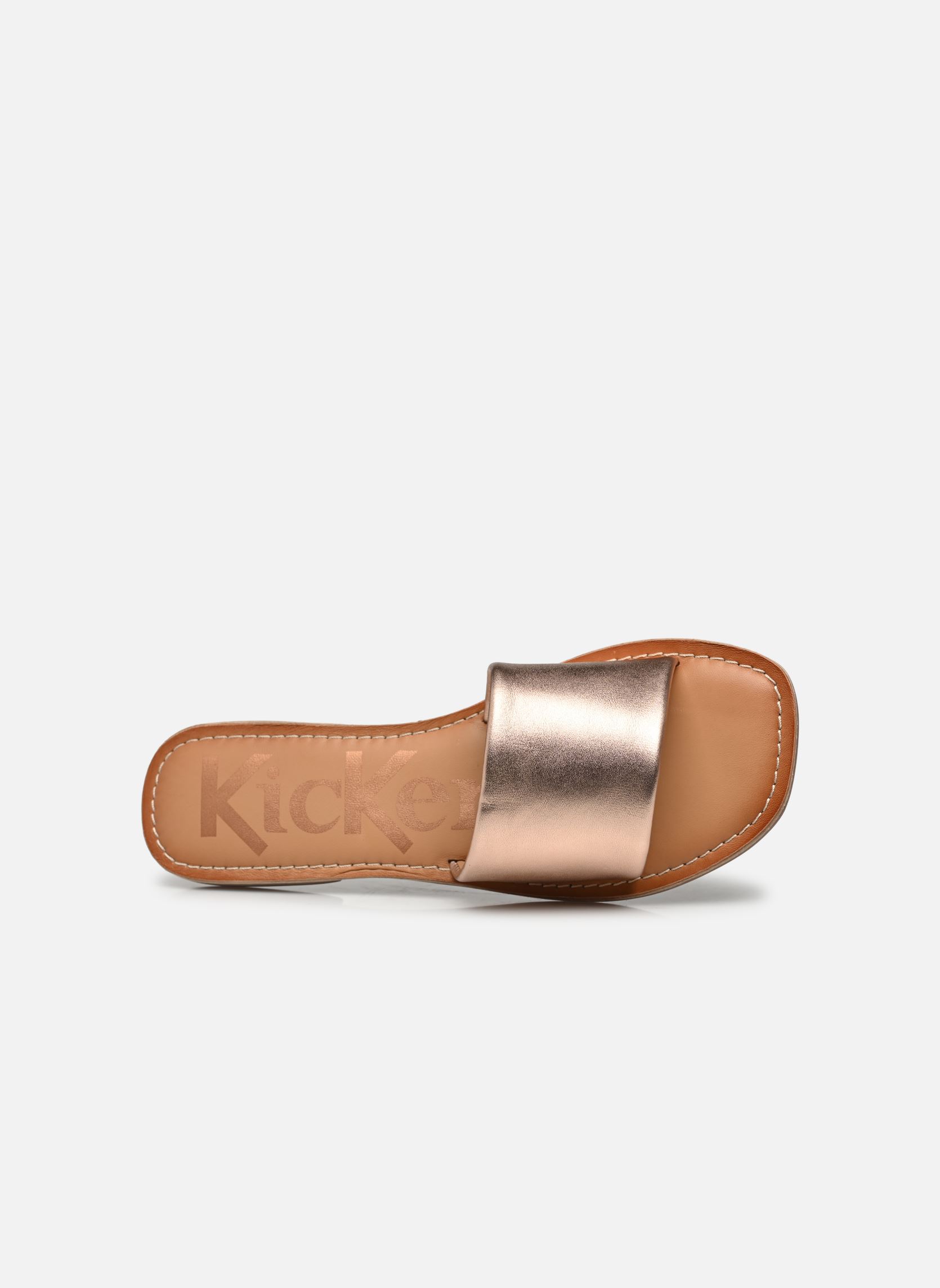 Pantoletten Kick Gipsi damen rosa Kickers Pantoletten Kick Gipsi damen rosa Rose gold
