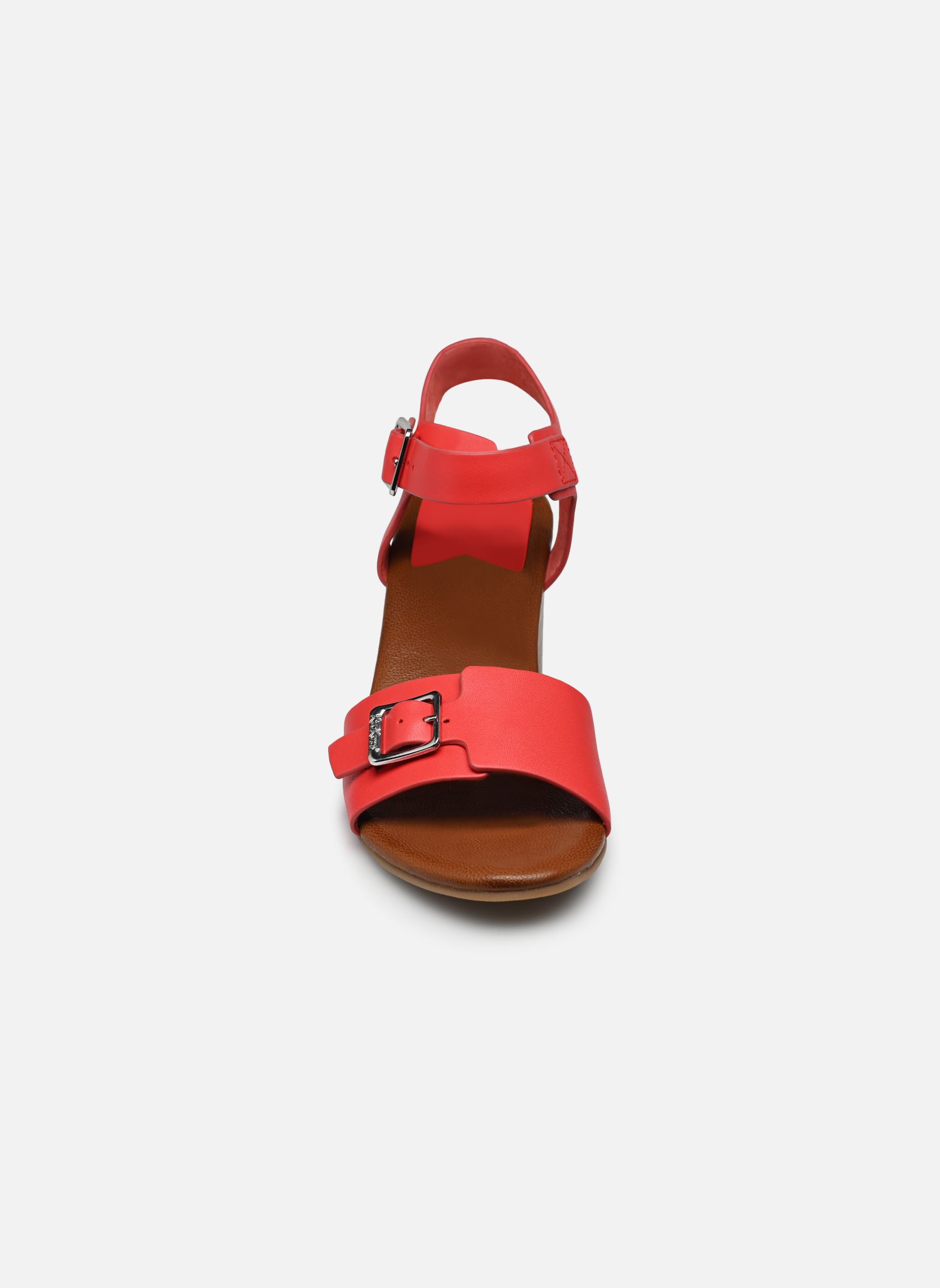 Sandales compensées et plateformes Kick Vodou femme rouge Kickers Sandales compensées et plateformes Kick Vodou femme rouge Rouge