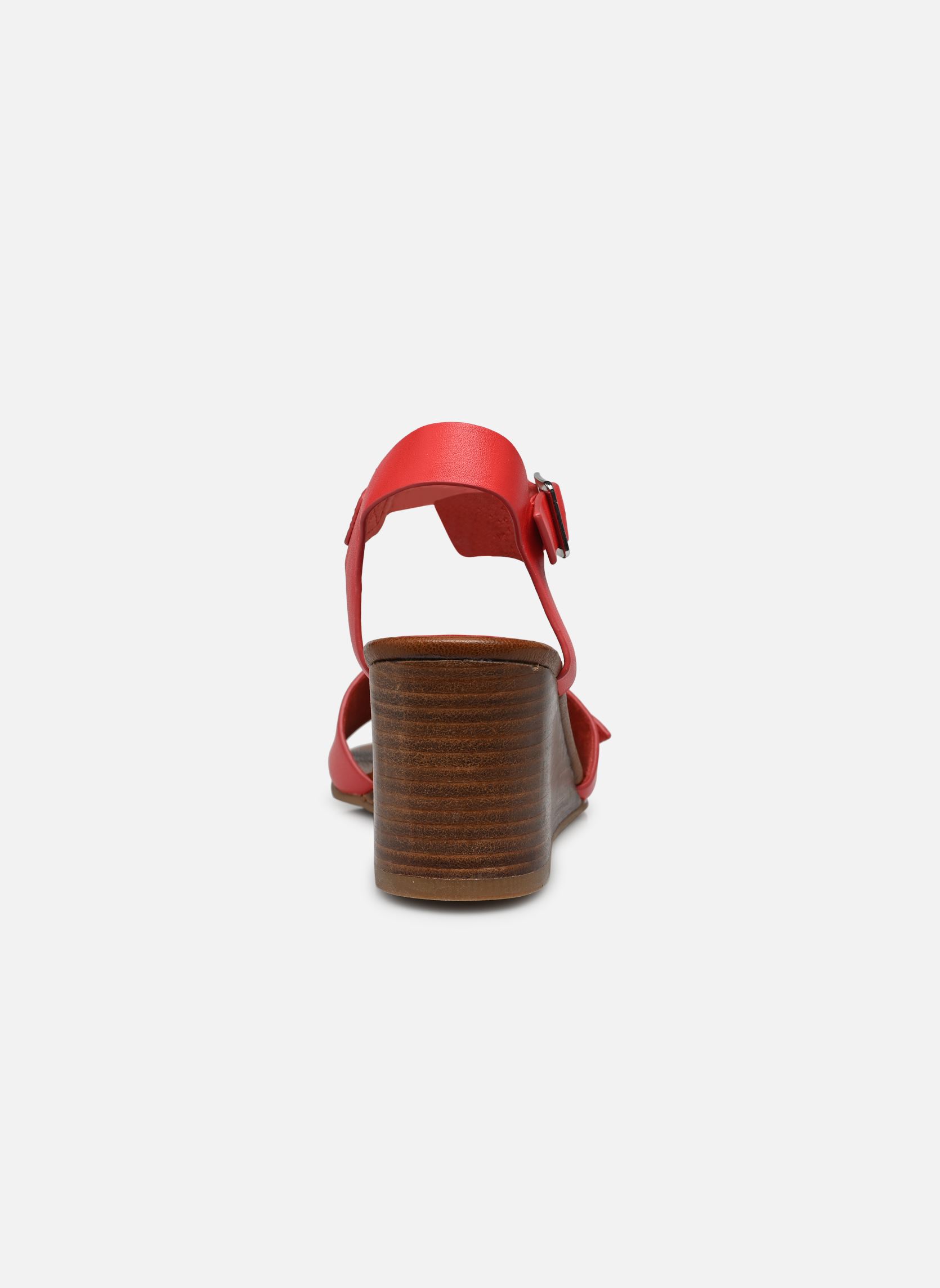 Sandales compensées et plateformes Kick Vodou femme rouge Kickers Sandales compensées et plateformes Kick Vodou femme rouge Rouge