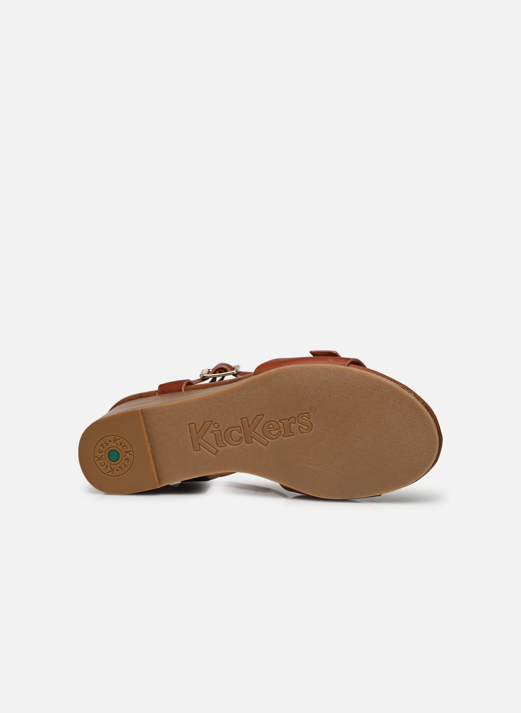 nu pieds kickers femme soldes