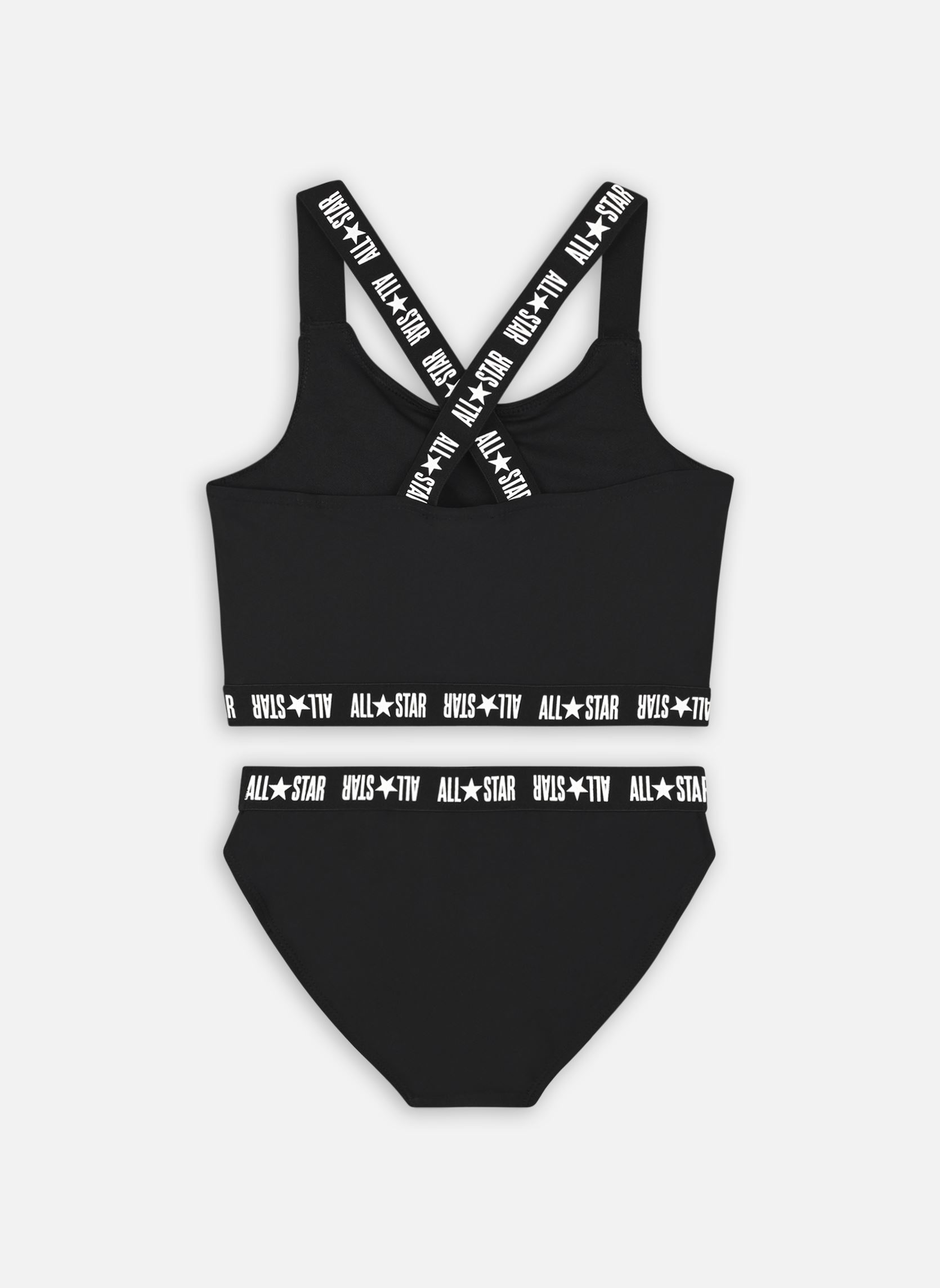 2 pièces Cnvg 2Pc Core Logo Swimsuit fille noir Converse Apparel 2 pièces Cnvg 2Pc Core Logo Swimsuit fille noir Black