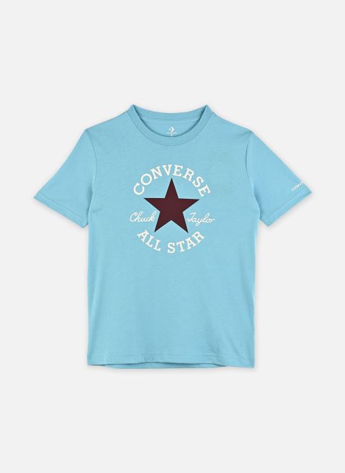 Converse Apparel Magliette Cnvb Dissected Chuck Patch Ss bambino blu