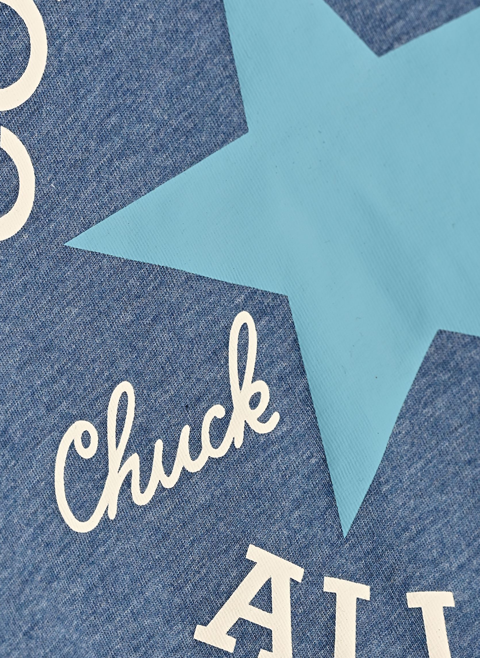 Tee-shirts Cnvb Dissected Chuck Patch Ss garçon bleu Converse Apparel Tee-shirts Cnvb Dissected Chuck Patch Ss garçon bleu SLACKER BLUE HEATHER