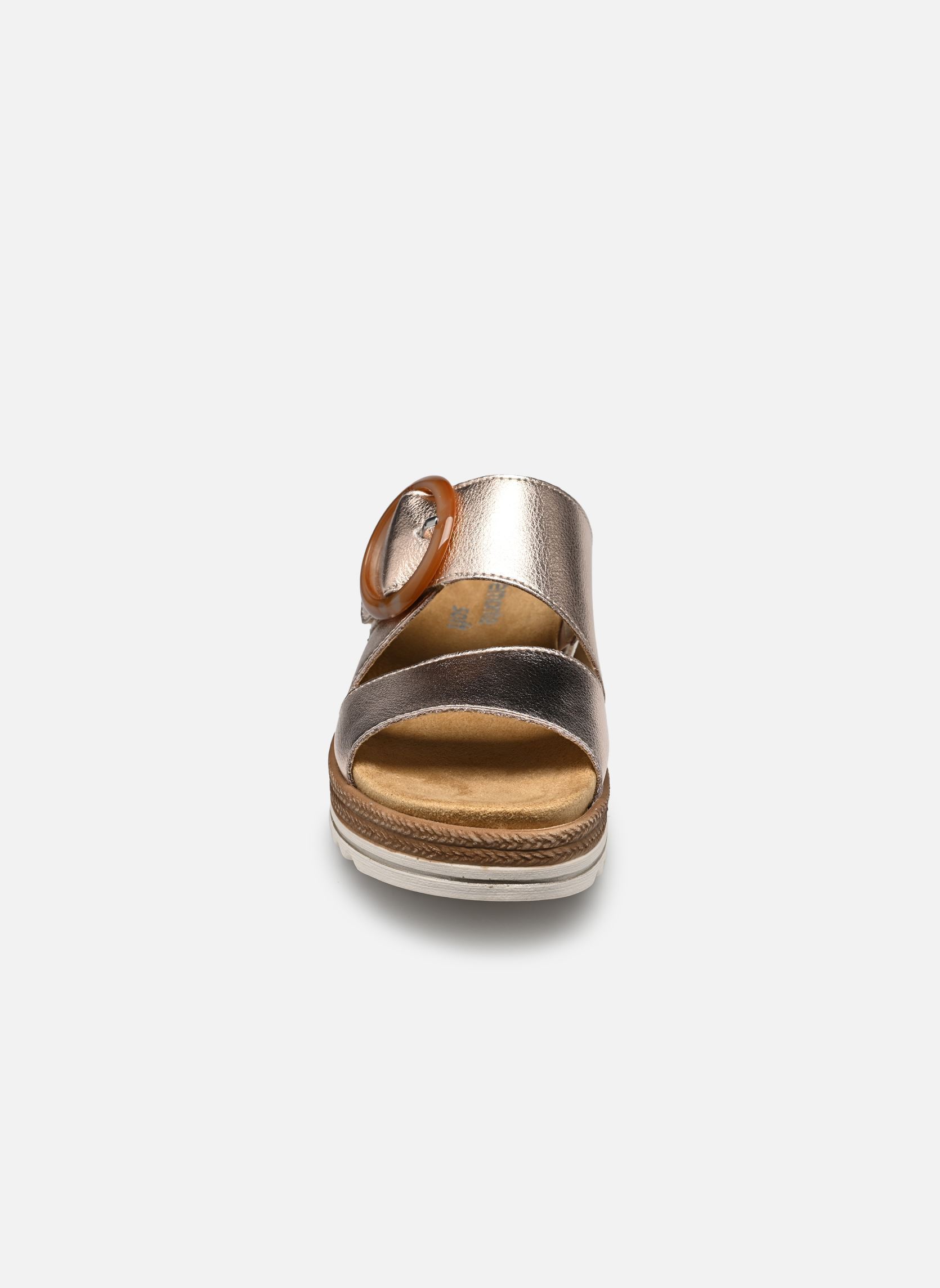 Muilen D0Q51 dames zilver Remonte Muilen D0Q51 dames zilver METALLIQUE