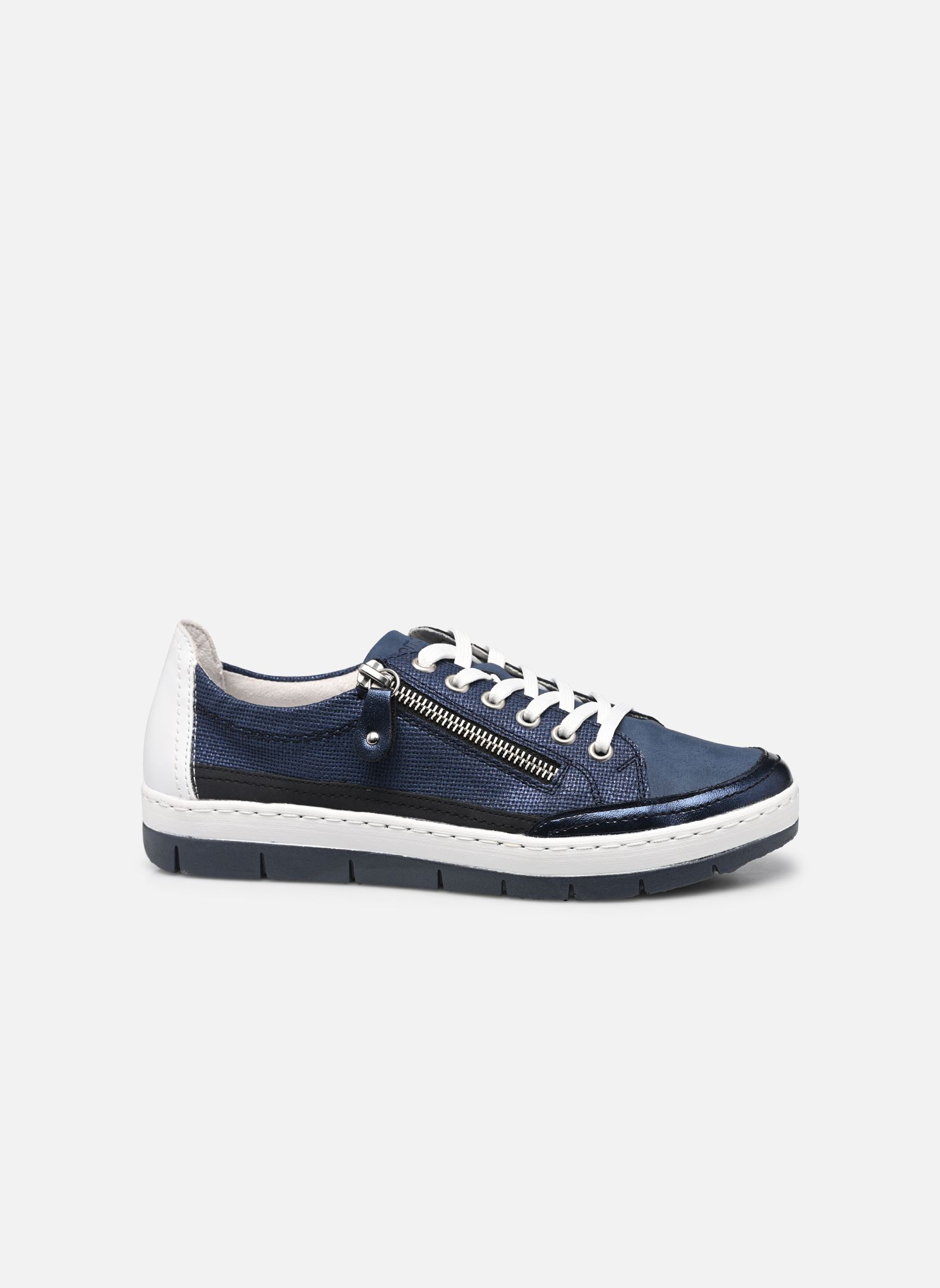 Niedrige Sneaker D5826 damen blau Remonte Niedrige Sneaker D5826 damen blau space/jeans/ozean/pazifik/weis