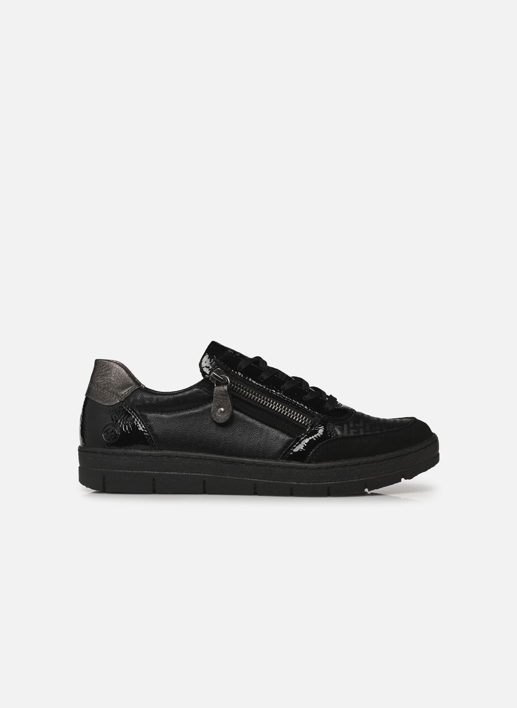 Lage sneakers D5826 dames zwart Remonte Lage sneakers D5826 dames zwart SCHWARZ/SCHWARZ/BLACK/ALTSILBE
