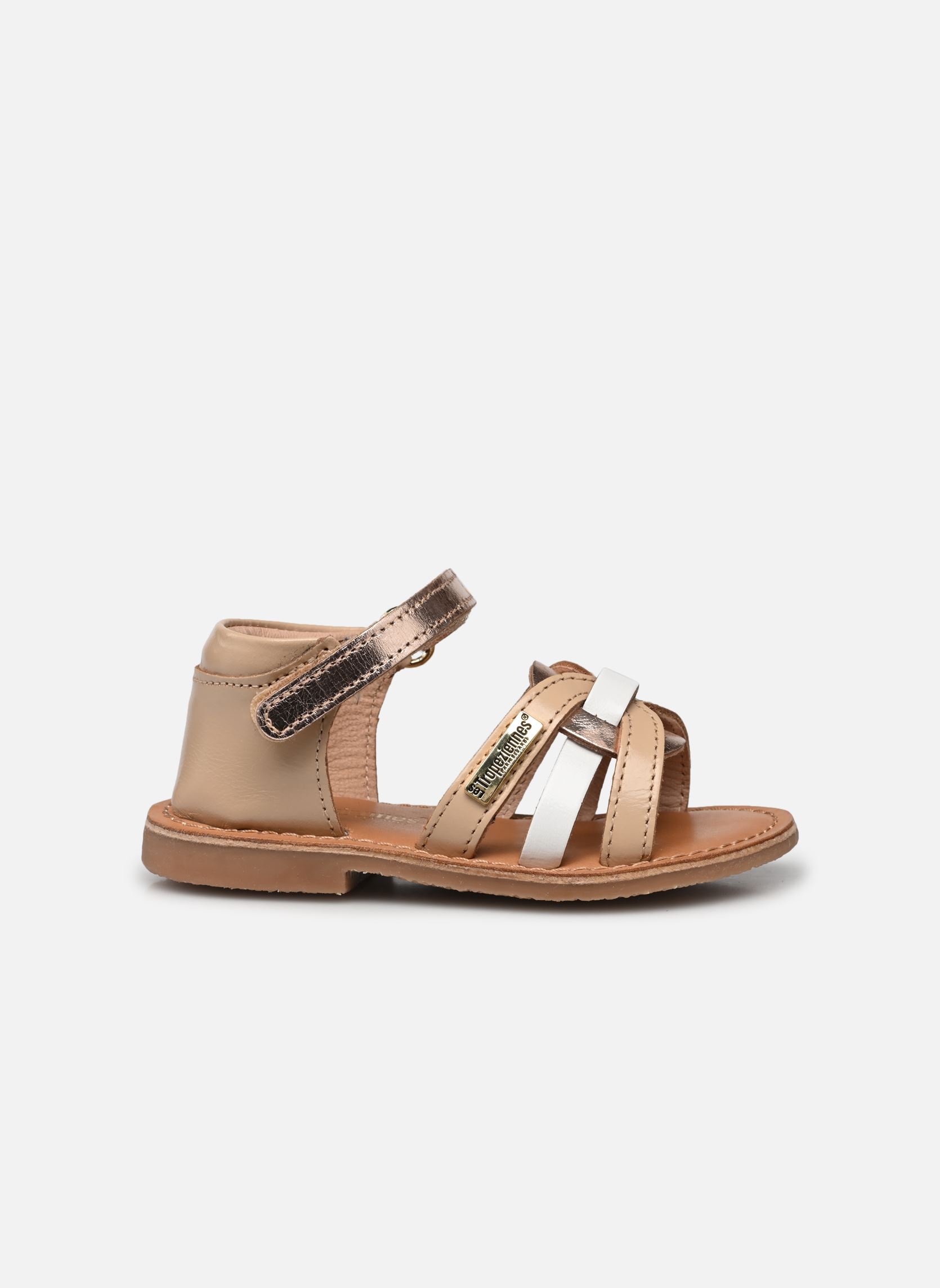 Sandalen BADARI mädchen gold und bronze Les Tropéziennes par M Belarbi Sandalen BADARI mädchen gold und bronze NUDE MULTI