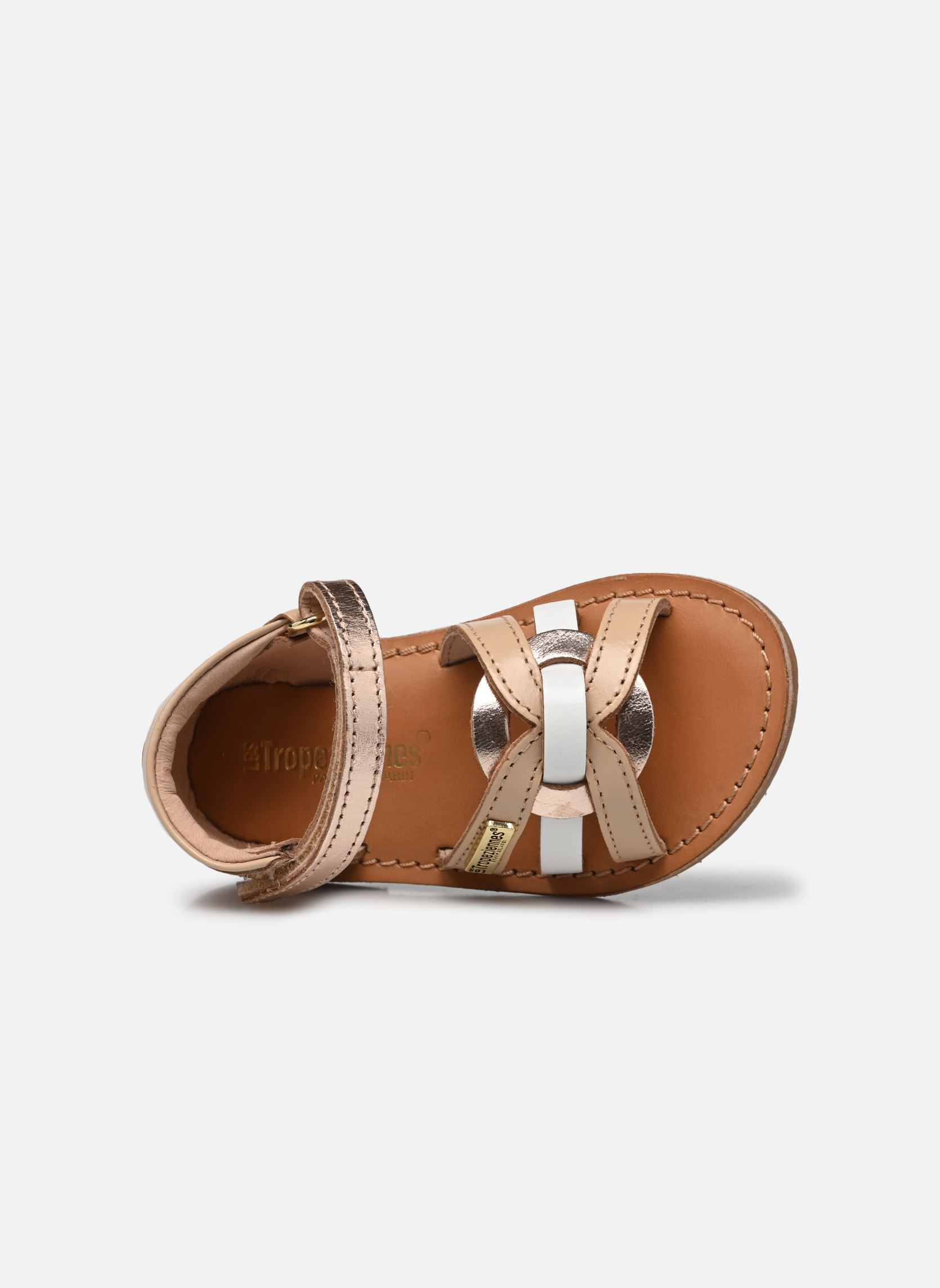 Sandalen BADARI mädchen gold und bronze Les Tropéziennes par M Belarbi Sandalen BADARI mädchen gold und bronze NUDE MULTI