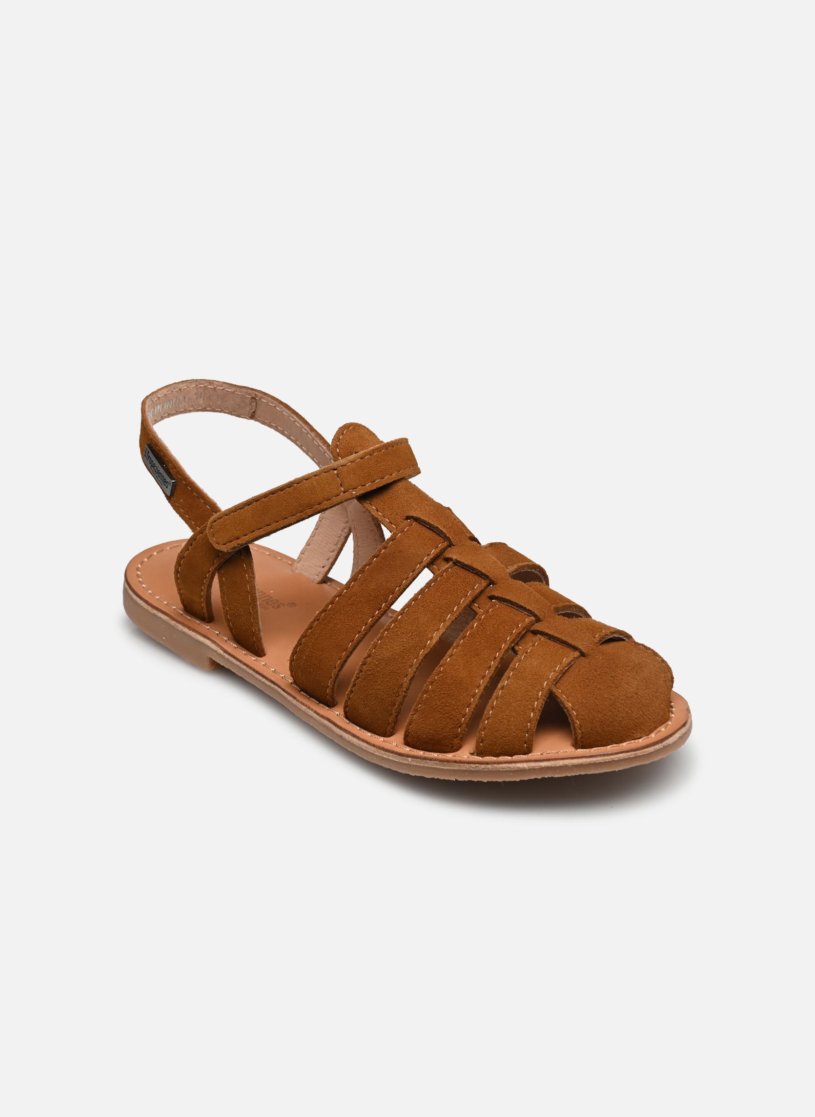 Sandales BADUM garçon marron Les Tropéziennes par M Belarbi Sandales BADUM garçon marron COGNAC