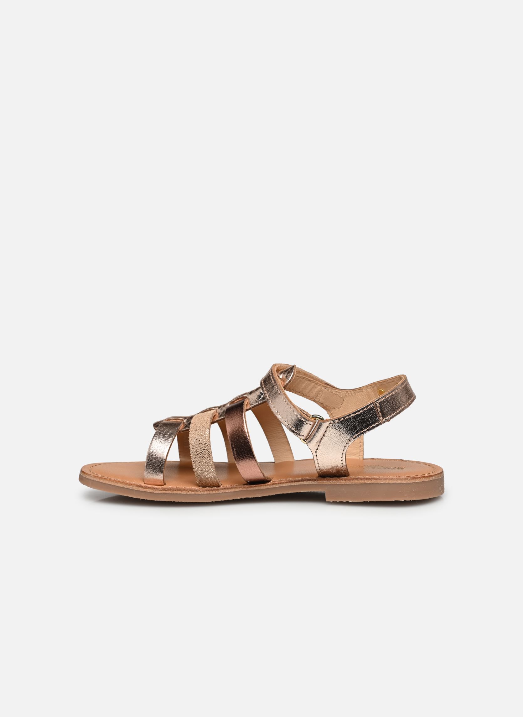 Sandalen BADOX meisjes goud en brons Les Tropéziennes par M Belarbi Sandalen BADOX meisjes goud en brons OR MULTI