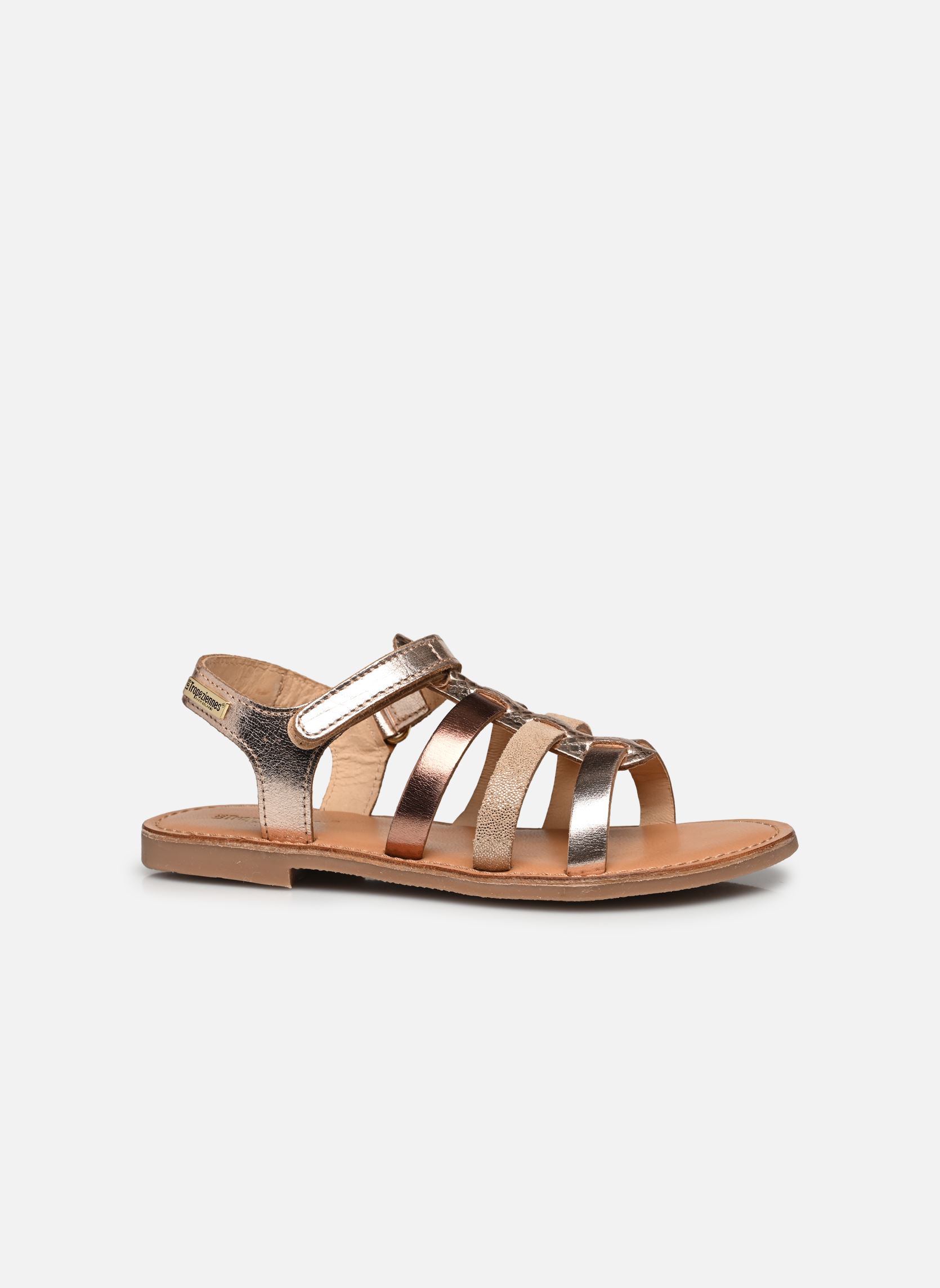 Sandalen BADOX meisjes goud en brons Les Tropéziennes par M Belarbi Sandalen BADOX meisjes goud en brons OR MULTI