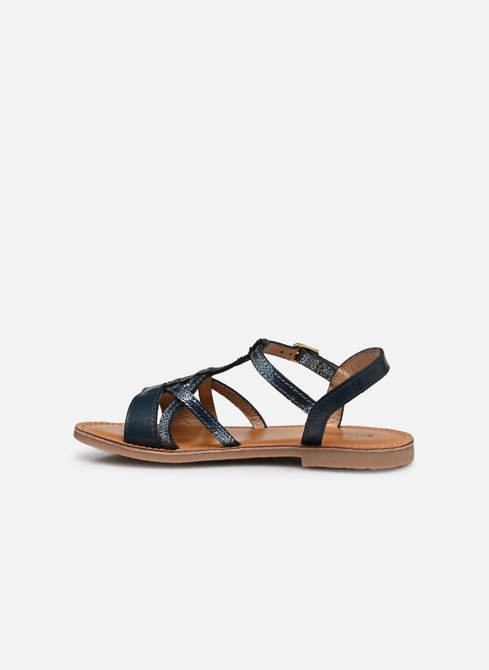 Sandalias BIRON niña azul Les Tropéziennes par M Belarbi Sandalias BIRON niña azul MARINE MULTI