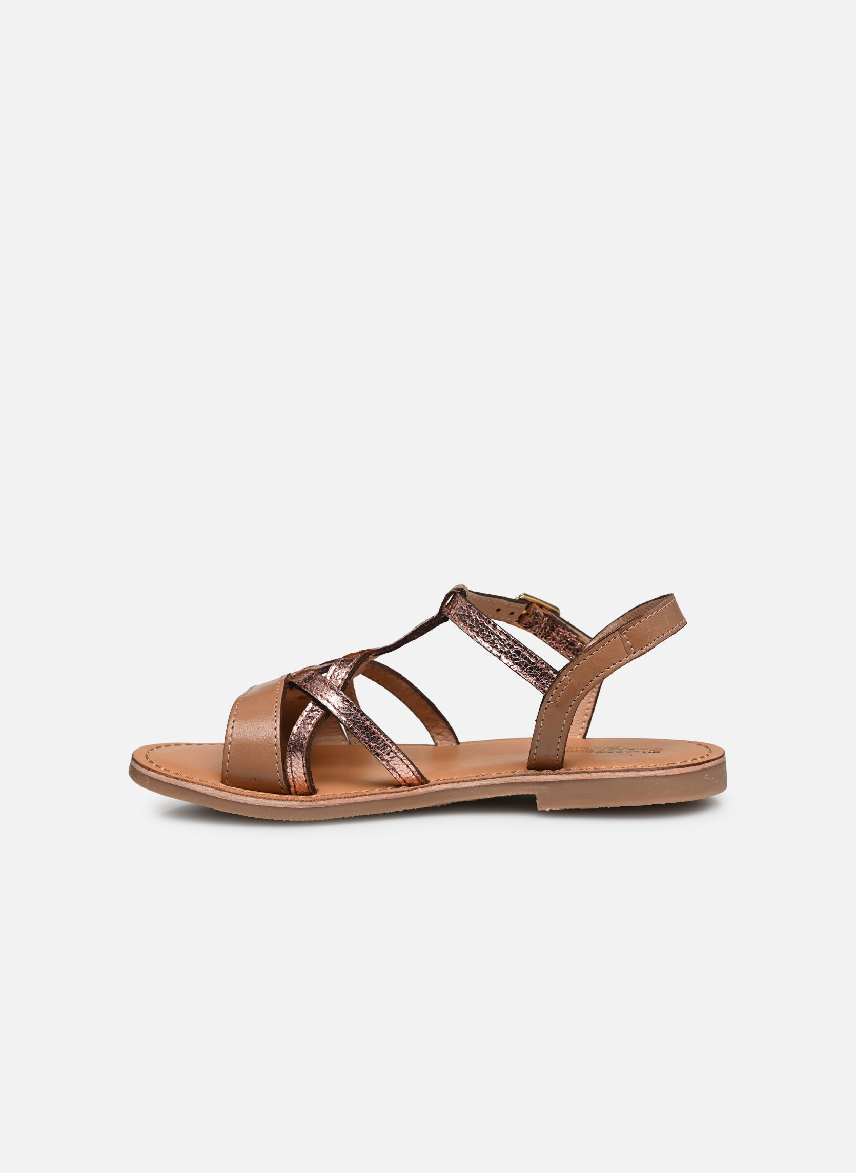 Sandales BIRON fille beige Les Tropéziennes par M Belarbi Sandales BIRON fille beige NUDE MULTI