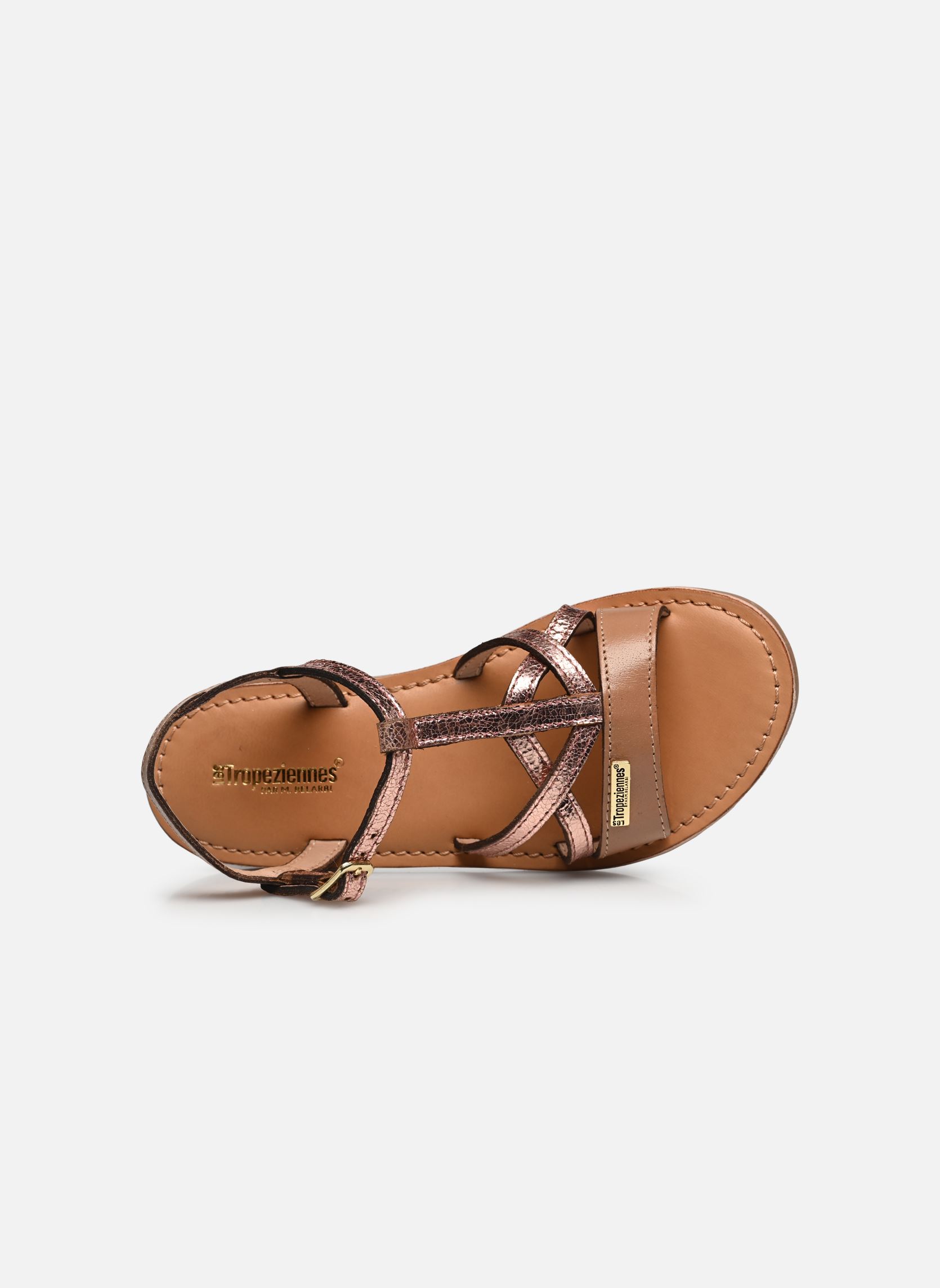 Sandales BIRON fille beige Les Tropéziennes par M Belarbi Sandales BIRON fille beige NUDE MULTI