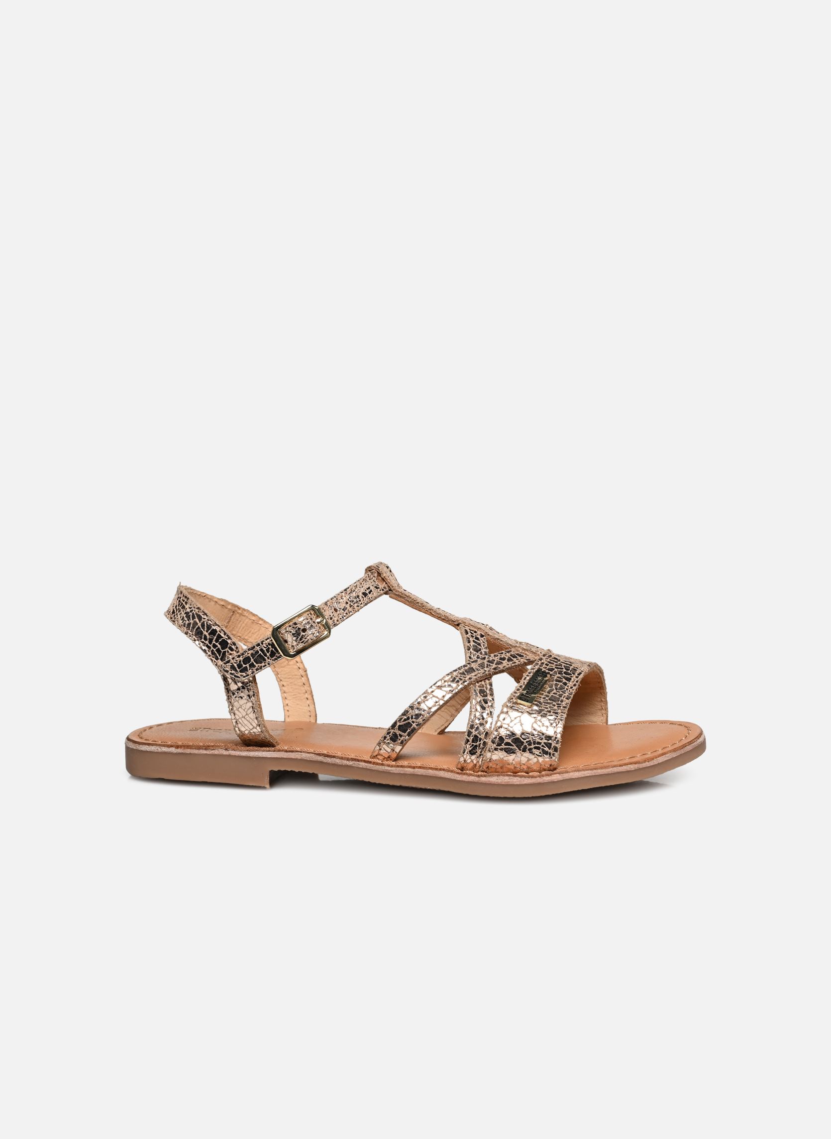 Sandales BIRON fille or et bronze Les Tropéziennes par M Belarbi Sandales BIRON fille or et bronze OR CRAQUELE
