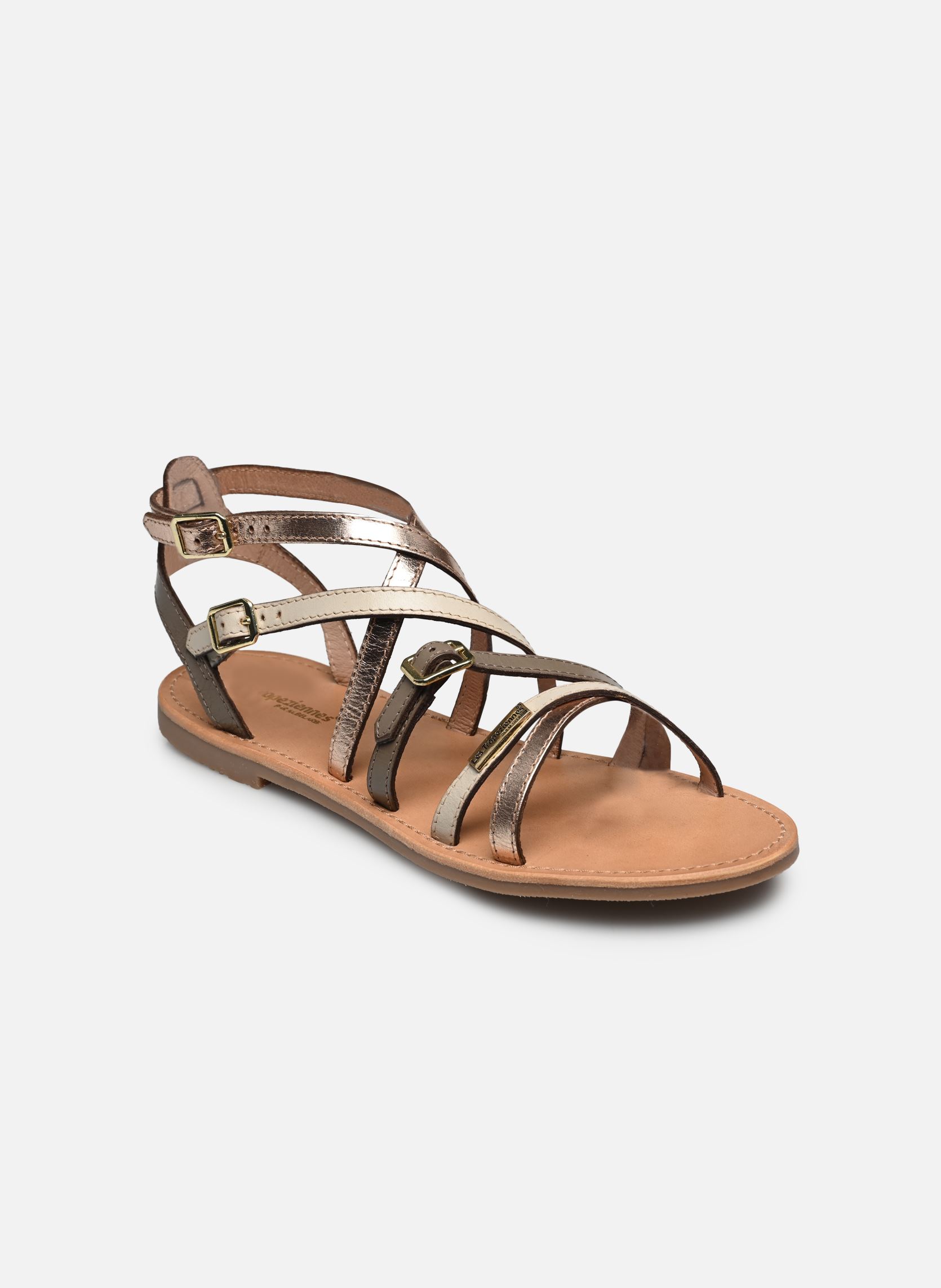Sandalen BUKEL dames meerkleurig Les Tropéziennes par M Belarbi Sandalen BUKEL dames meerkleurig TAUPE MULTI