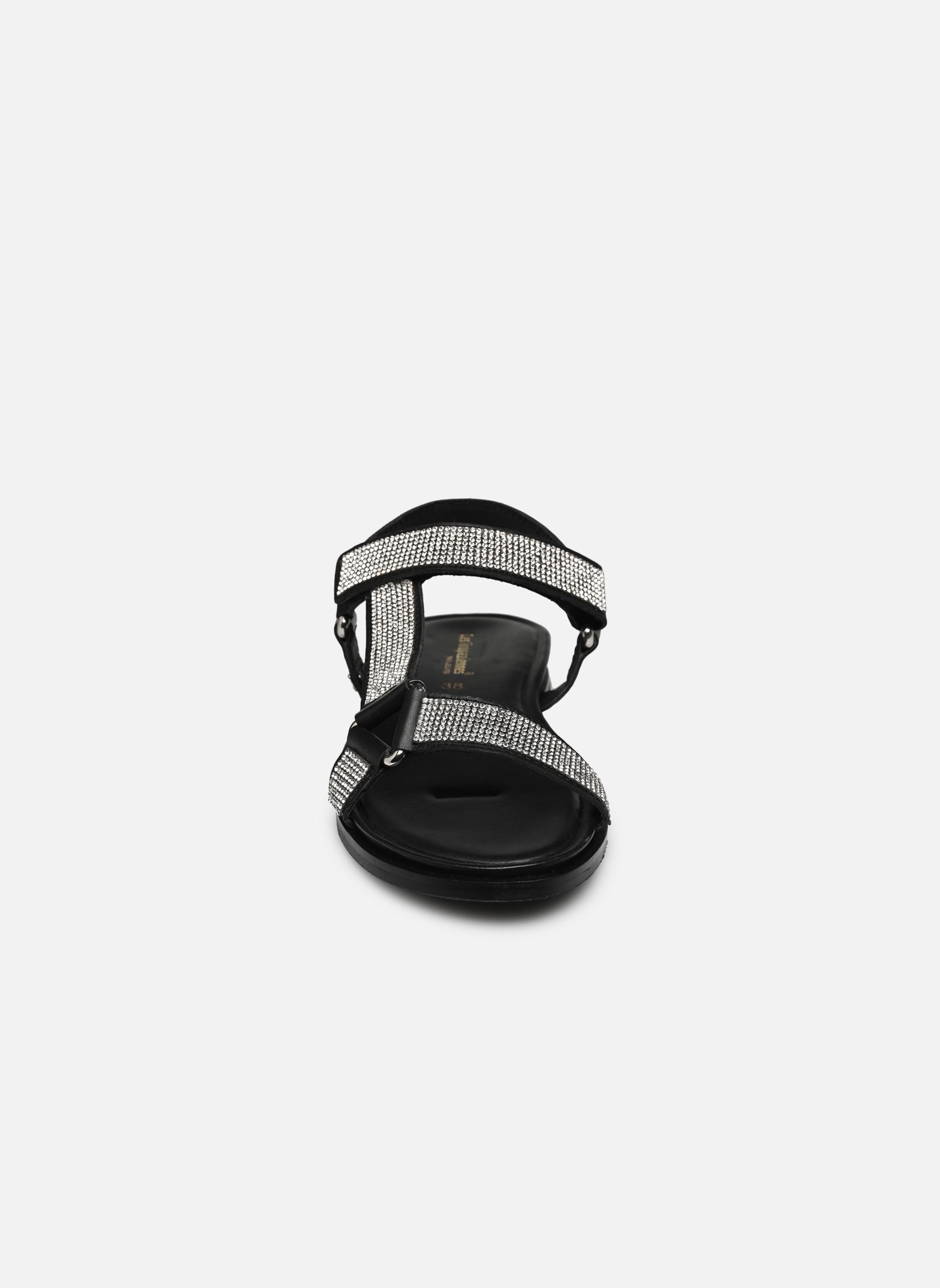 Sandales CASPY femme noir Les Tropéziennes par M Belarbi Sandales CASPY femme noir NOIR/ARGENT