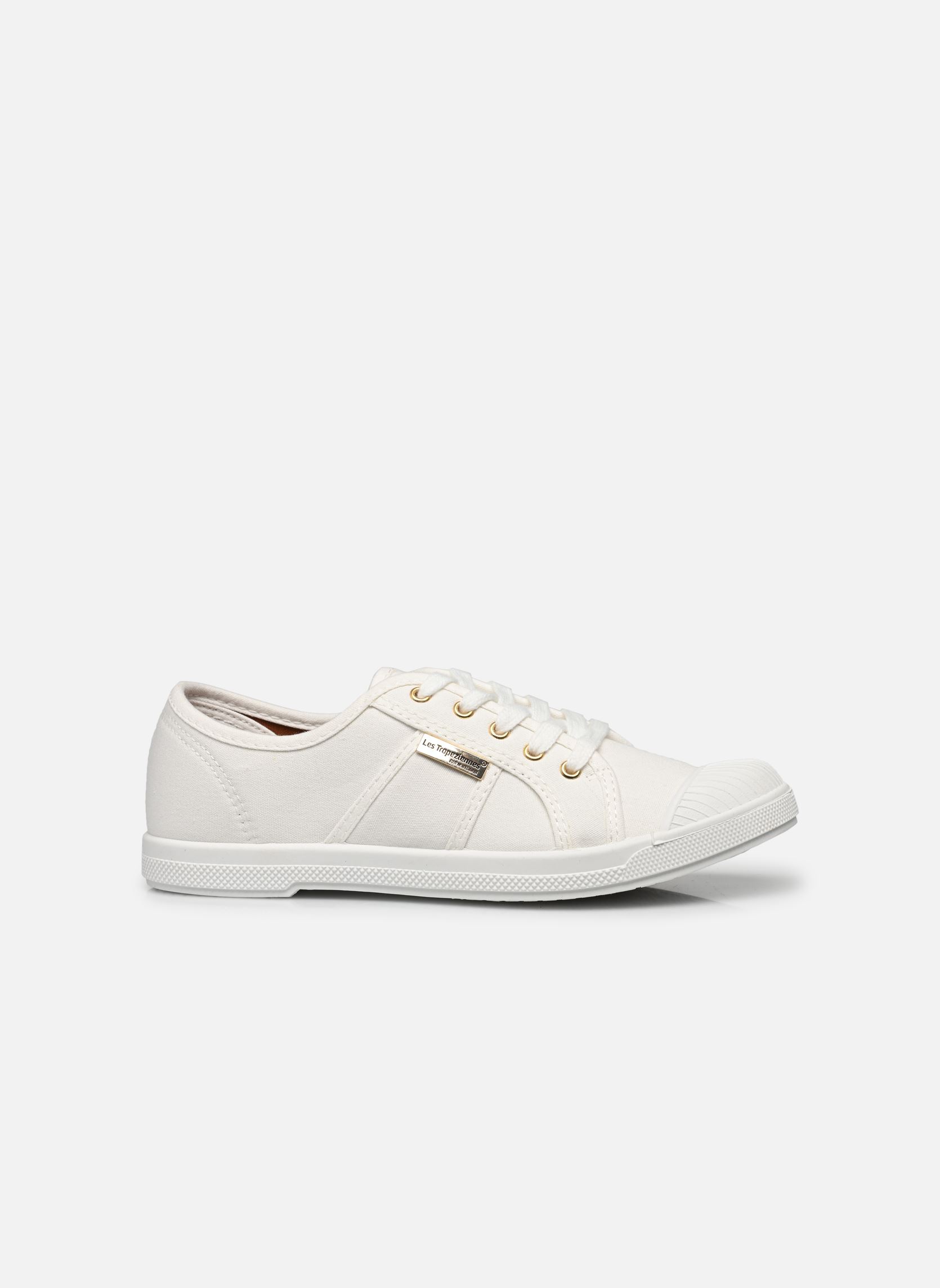 Baskets toile CLORUNI femme blanc Les Tropéziennes par M Belarbi Baskets toile CLORUNI femme blanc BLANC