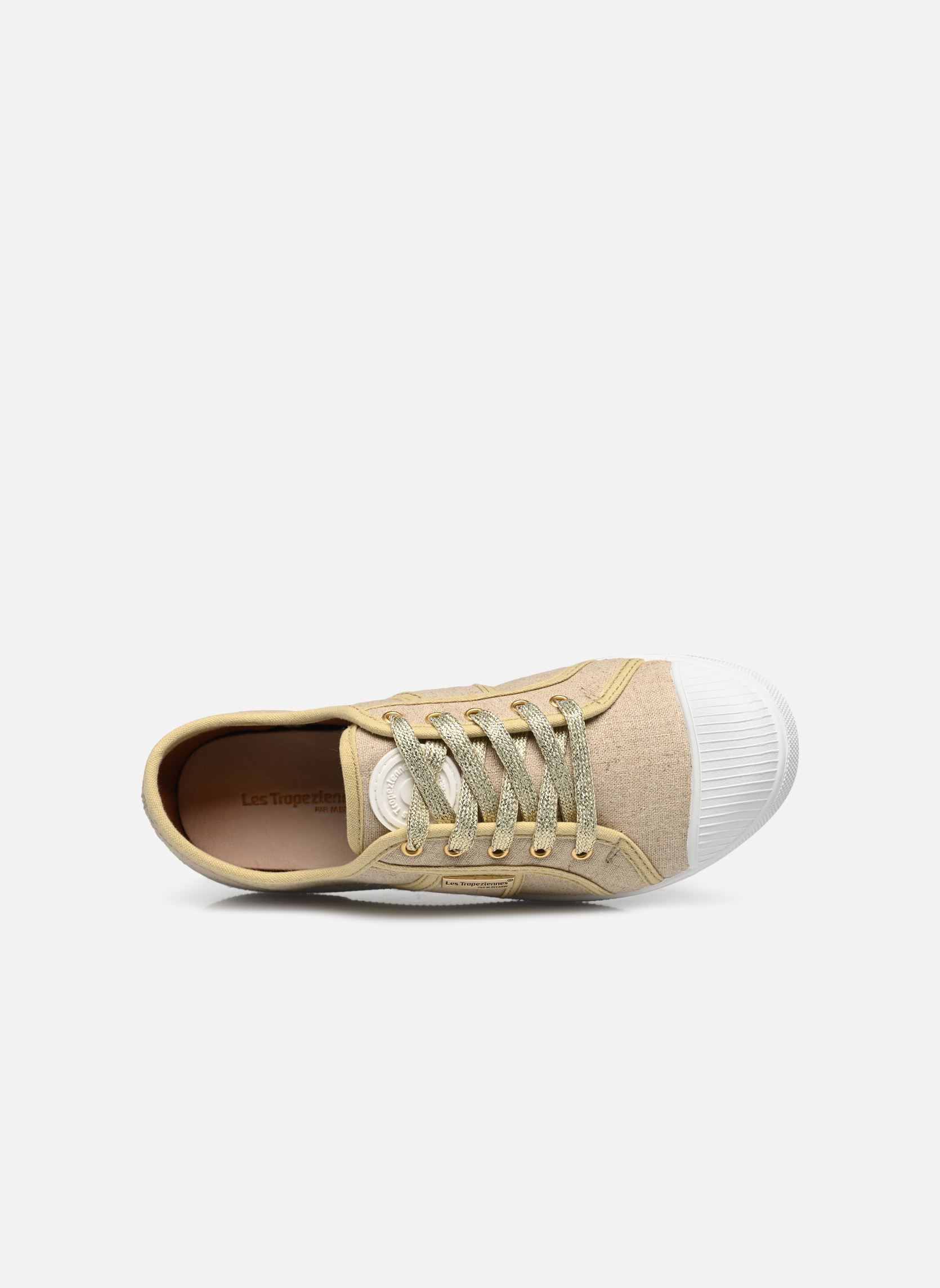 Zapatillas de lona CLORUNI mujer beige Les Tropéziennes par M Belarbi Zapatillas de lona CLORUNI mujer beige BEIGE OR
