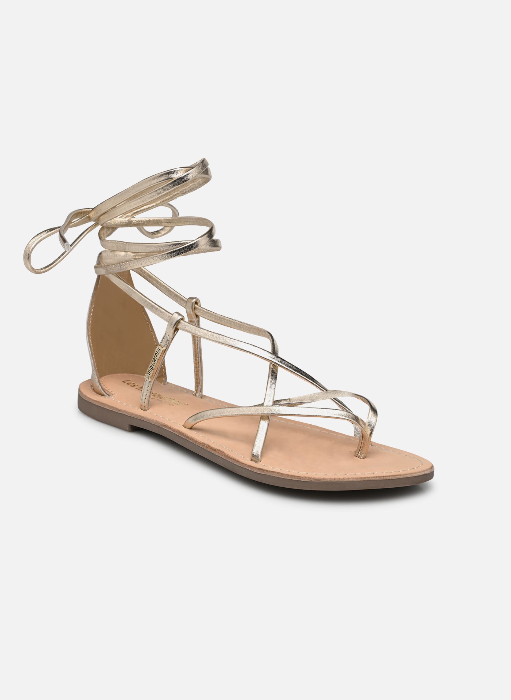 Sandalen DJOYA damen gold und bronze Les Tropéziennes par M Belarbi Sandalen DJOYA damen gold und bronze OR