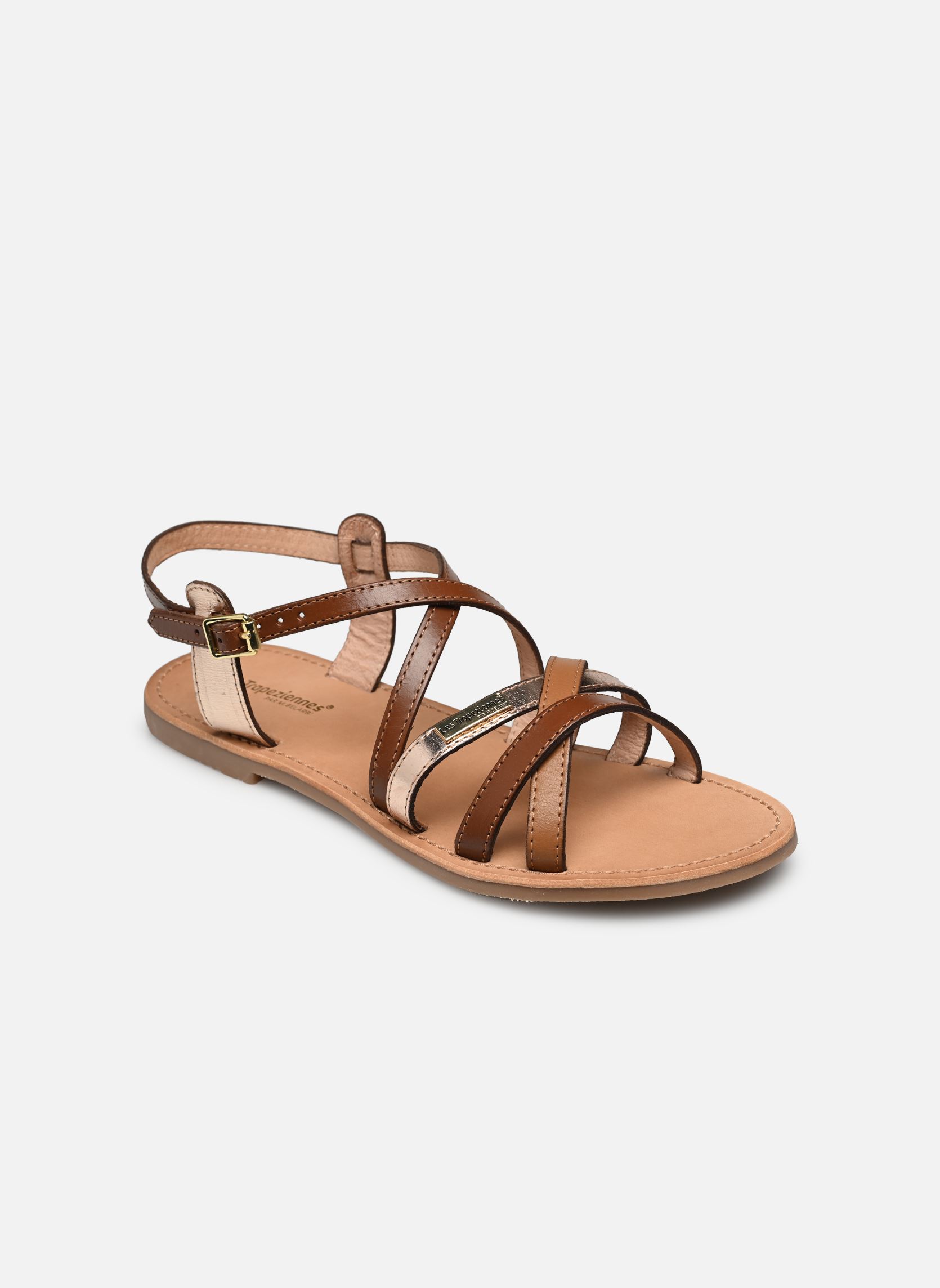 Sandalen HAPAXGUM dames bruin Les Tropéziennes par M Belarbi Sandalen HAPAXGUM dames bruin TAN MULTI
