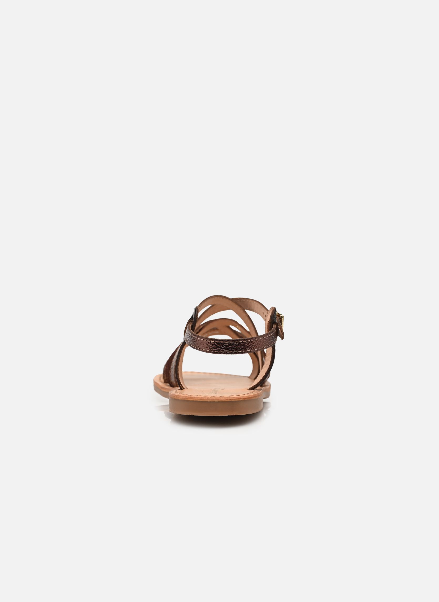 Sandalen HAPAXGUM dames bruin Les Tropéziennes par M Belarbi Sandalen HAPAXGUM dames bruin CHOCOLAT-MULTI