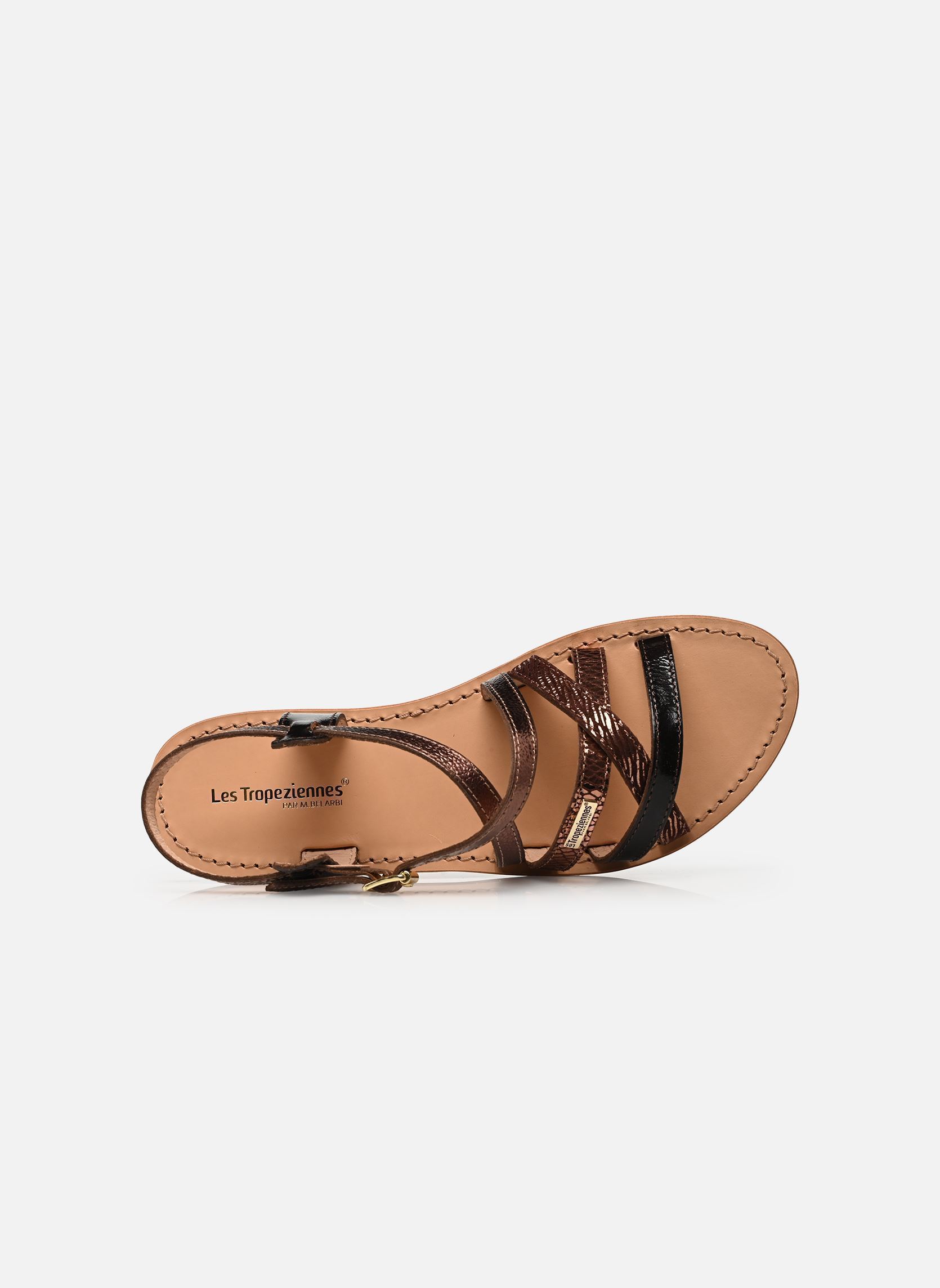 Sandalen HAPAXGUM dames bruin Les Tropéziennes par M Belarbi Sandalen HAPAXGUM dames bruin CHOCOLAT-MULTI