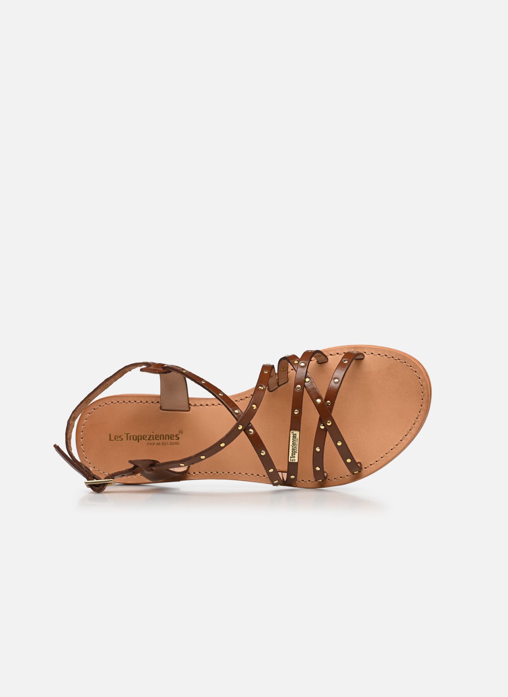 Sandales HENOUX femme marron Les Tropéziennes par M Belarbi Sandales HENOUX femme marron TAN