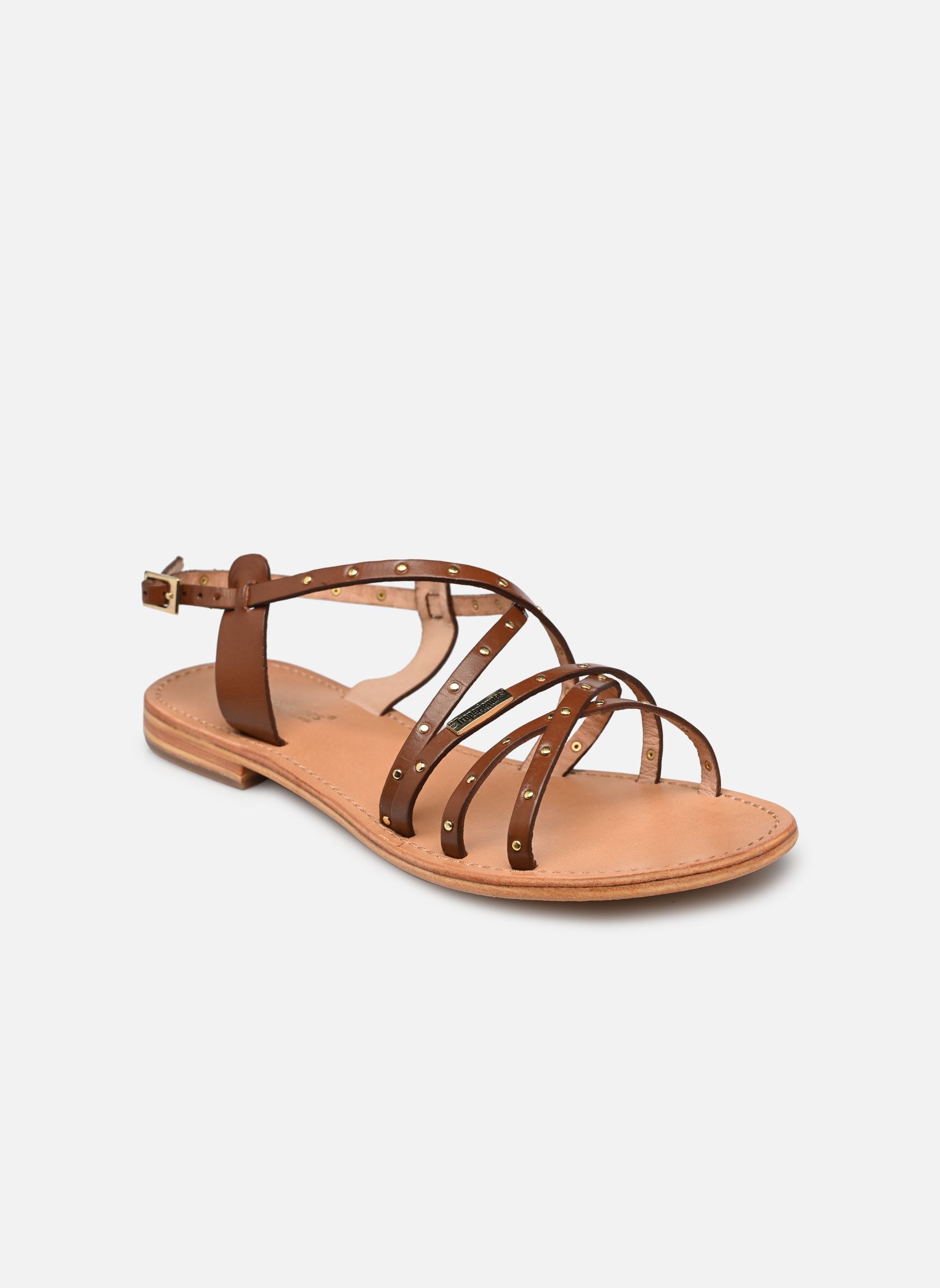 Sandales HENOUX femme marron Les Tropéziennes par M Belarbi Sandales HENOUX femme marron TAN