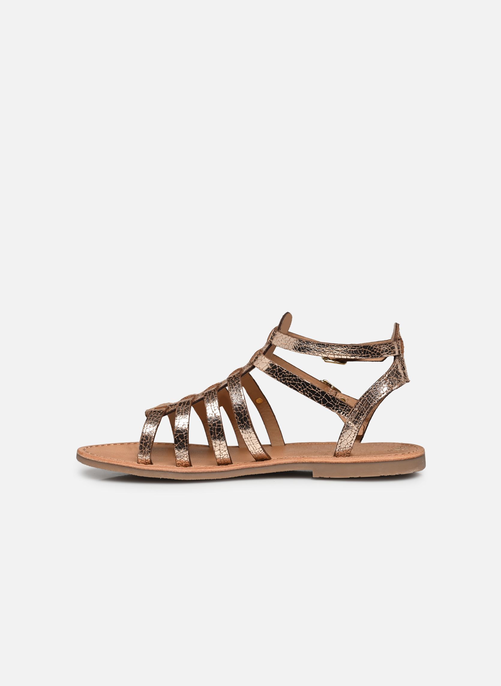 Sandalen HIKAELA damen gold und bronze Les Tropéziennes par M Belarbi Sandalen HIKAELA damen gold und bronze OR CRAQUELE