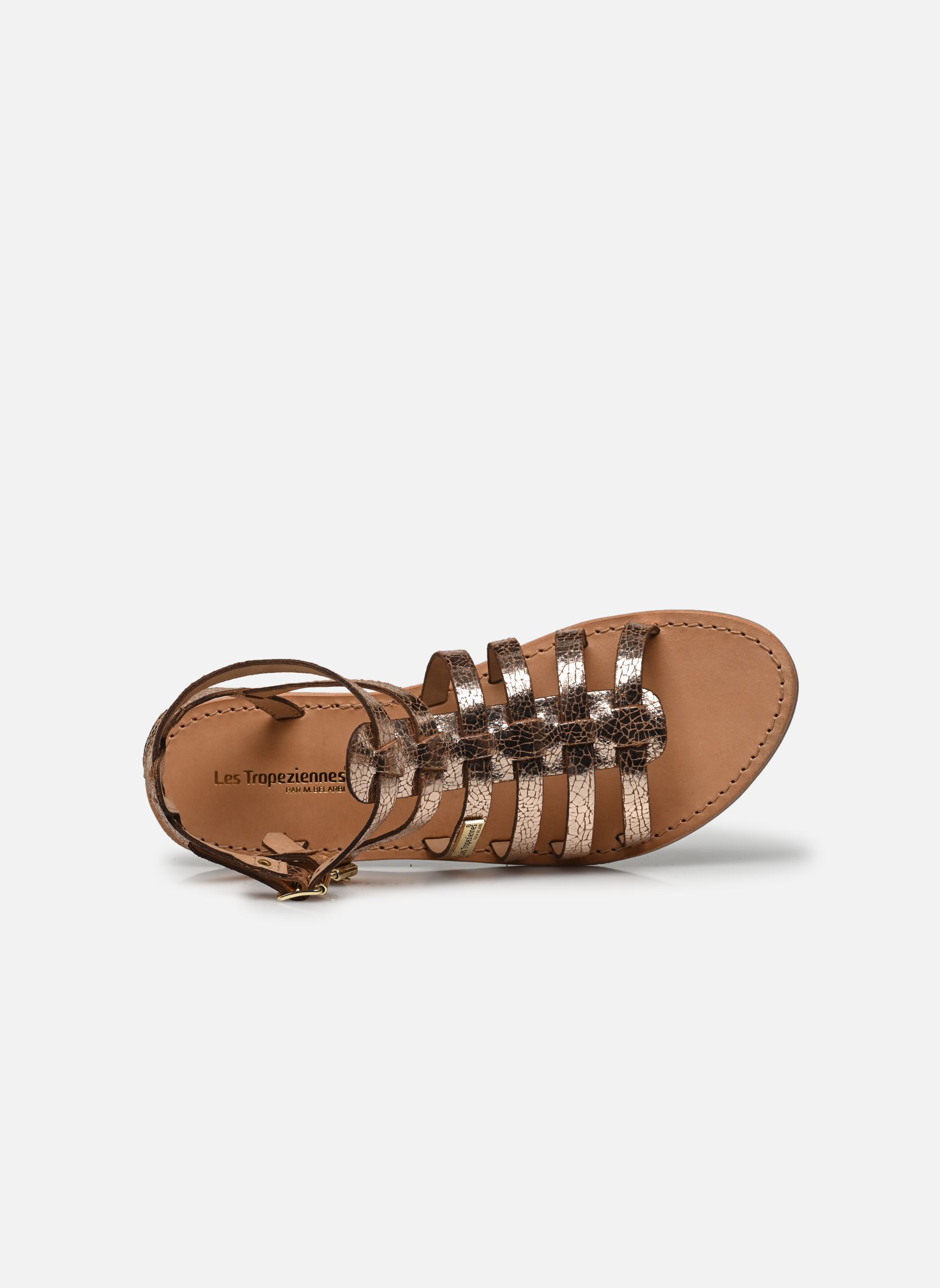 Sandalen HIKAELA damen gold und bronze Les Tropéziennes par M Belarbi Sandalen HIKAELA damen gold und bronze OR CRAQUELE